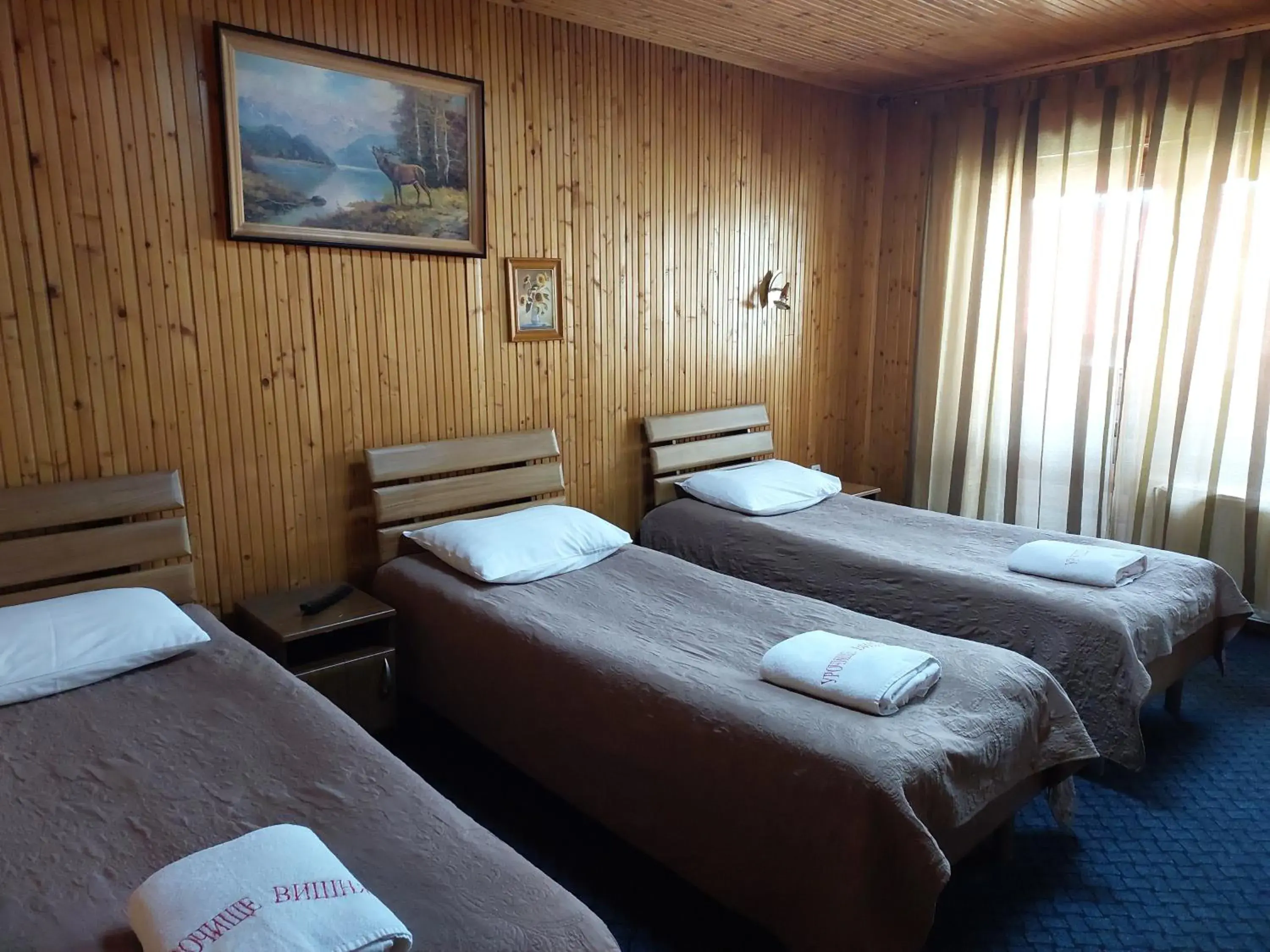 Triple Room in Urochyshe Vyshnya Triple Room in Urochyshe Vyshnya