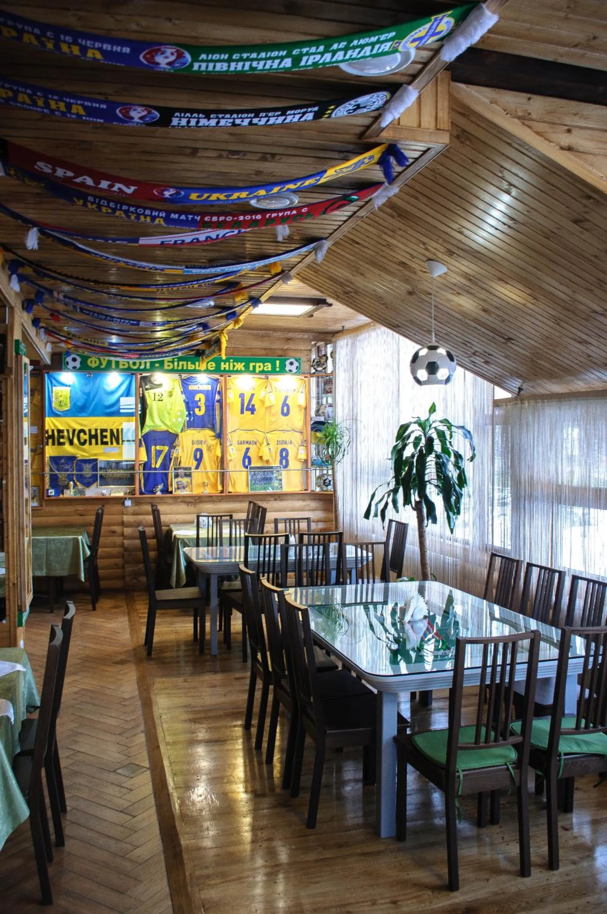 Restaurant/places to eat in Urochyshe Vyshnya