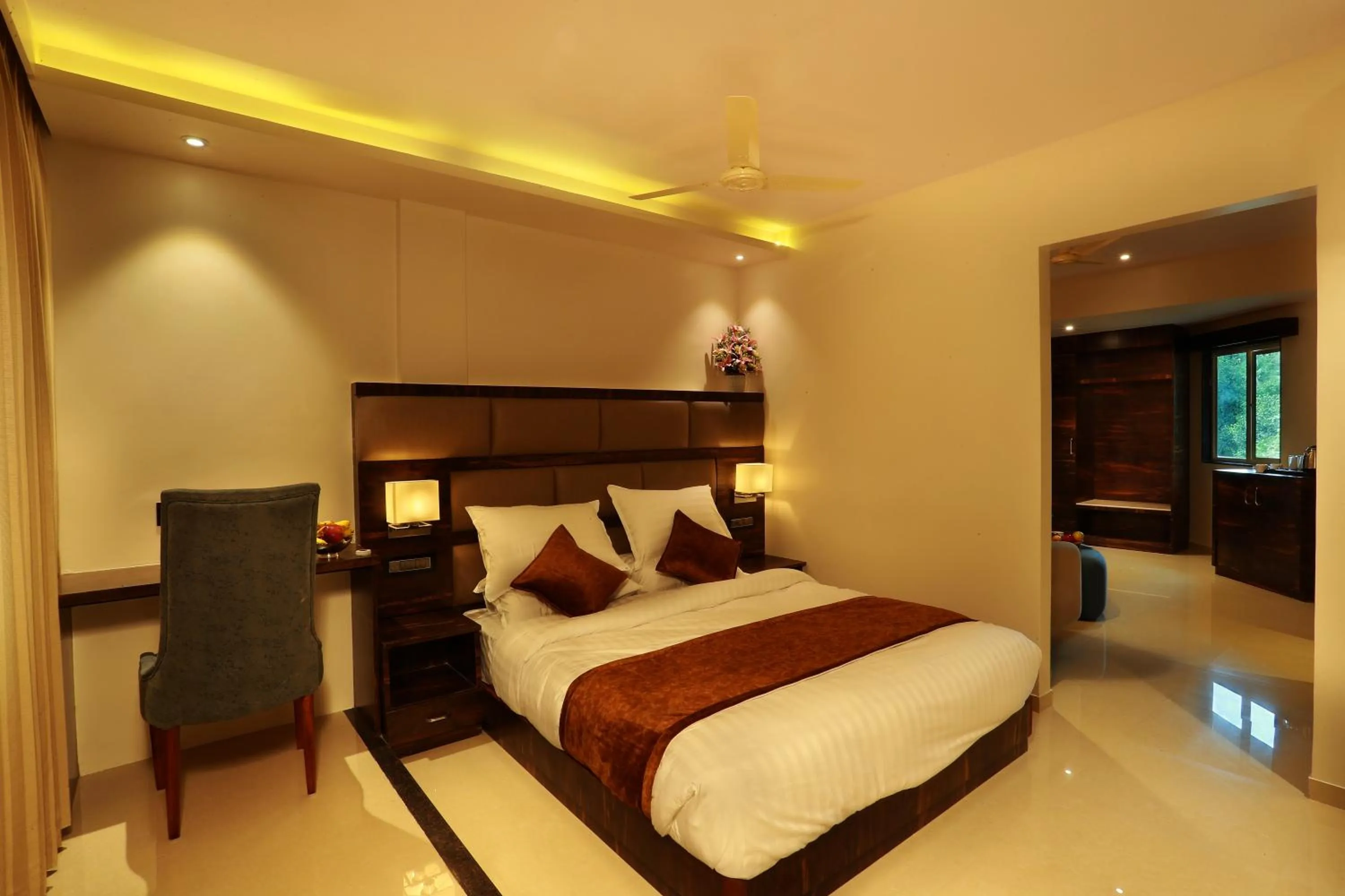 Bedroom, Bed in Aura One Hotel