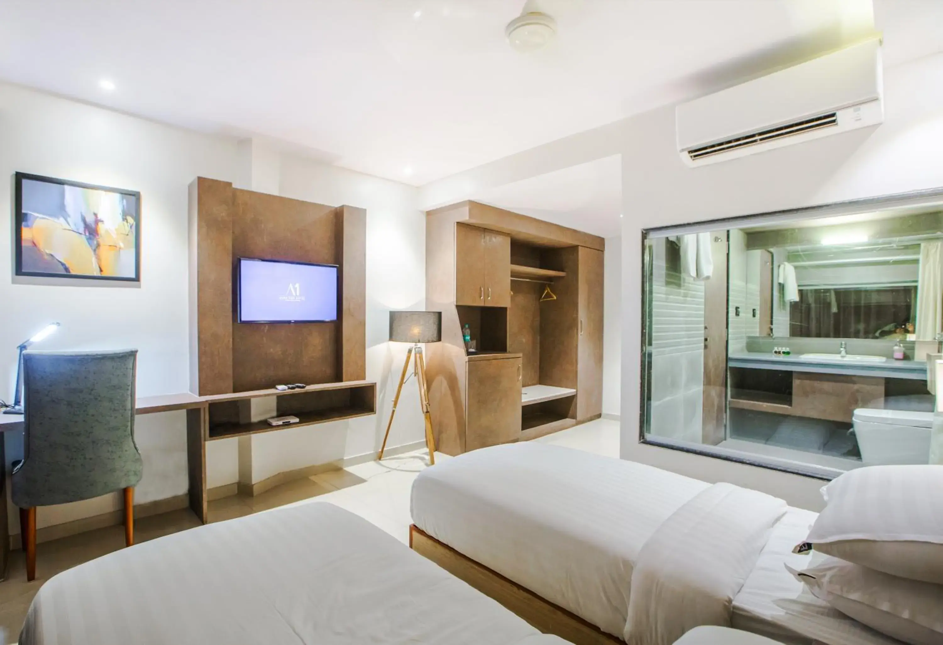 Bedroom, Bed in Aura One Hotel Bedroom, Bed in Aura One Hotel