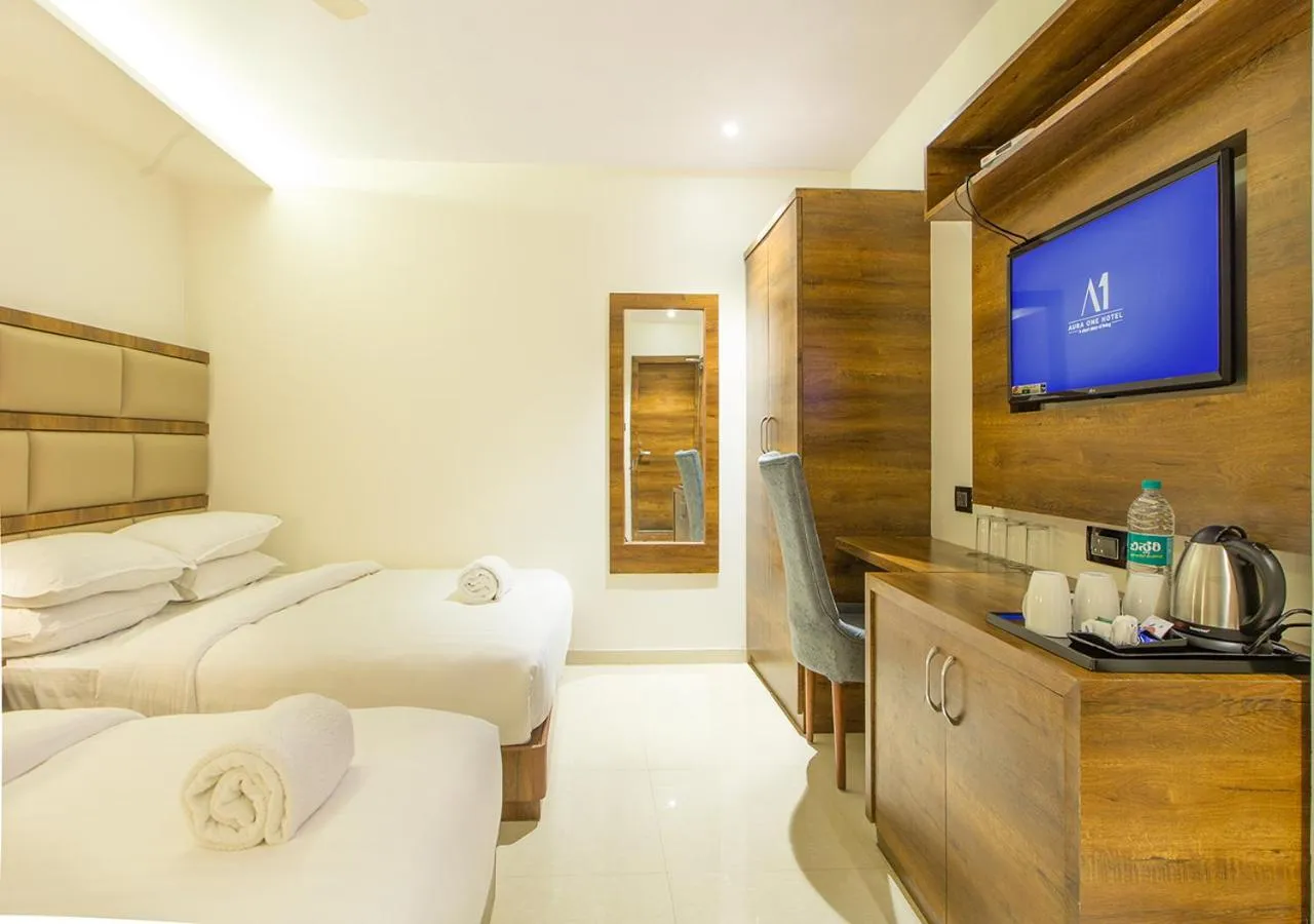 Bedroom, Bed in Aura One Hotel