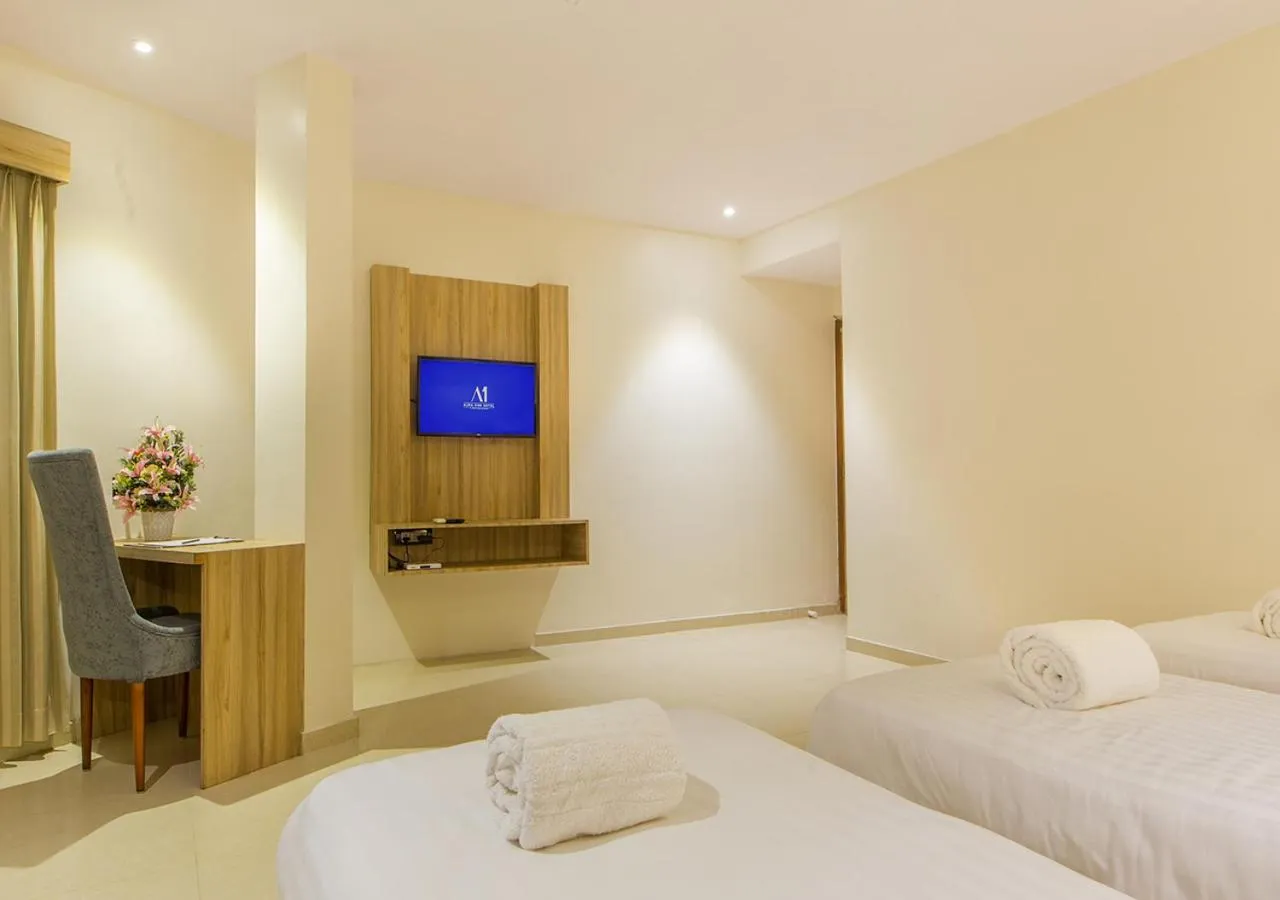 Bedroom, Bed in Aura One Hotel