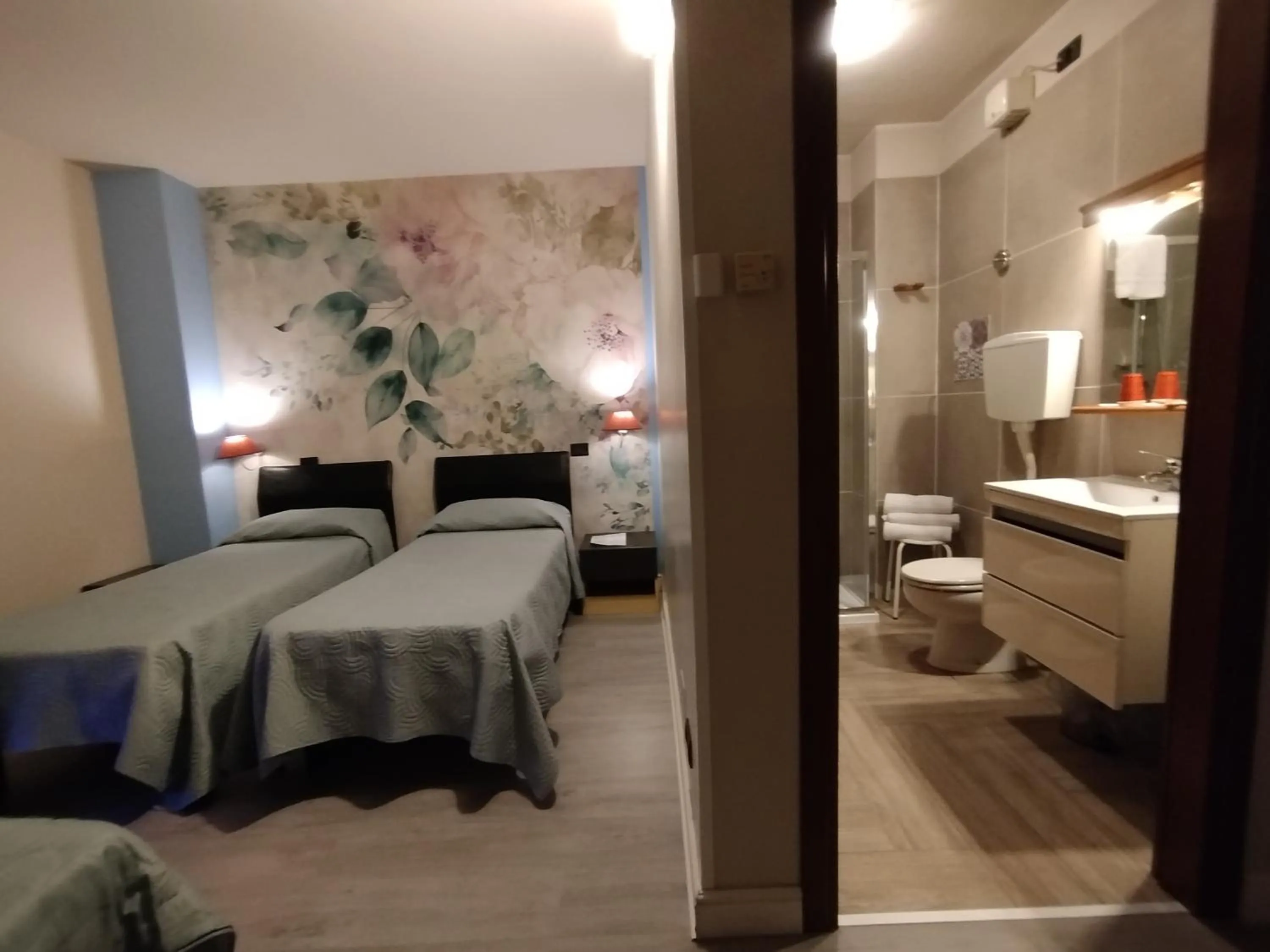 Bed in Hotel Milano San Giovanni Lupatoto