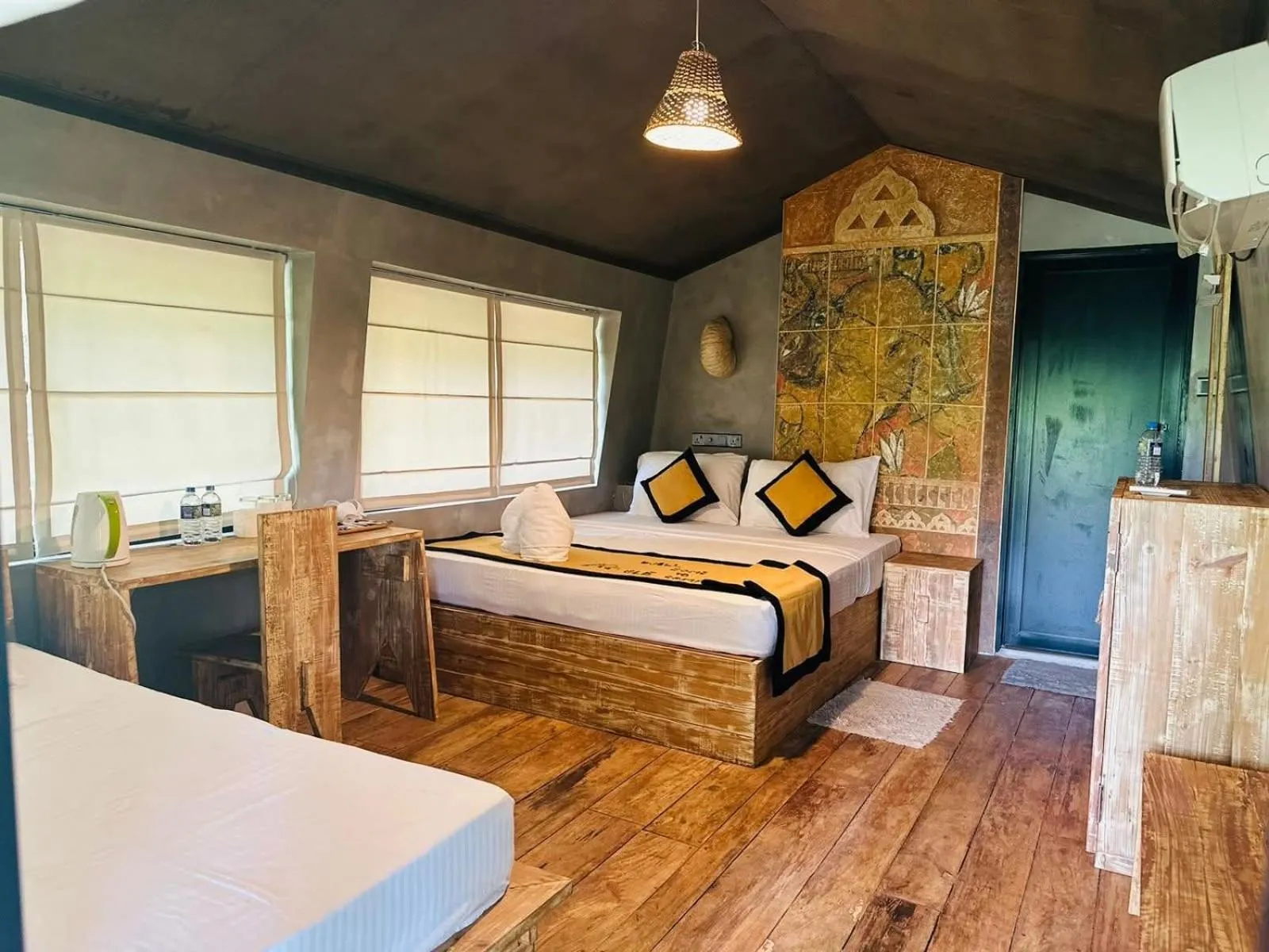 Bedroom, Bed in Ele Camp Udawalawe