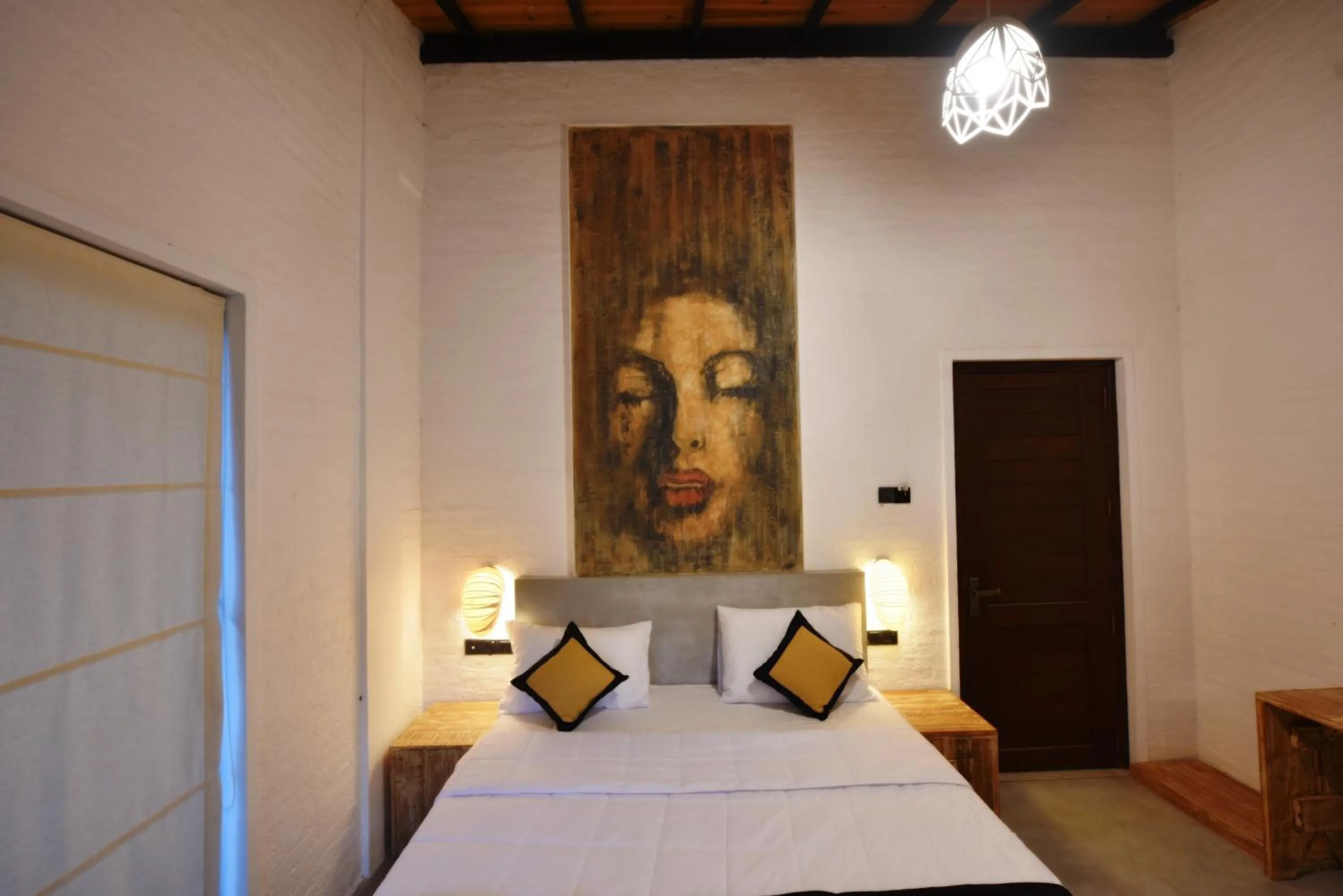 Bedroom, Bed in Ele Camp Udawalawe