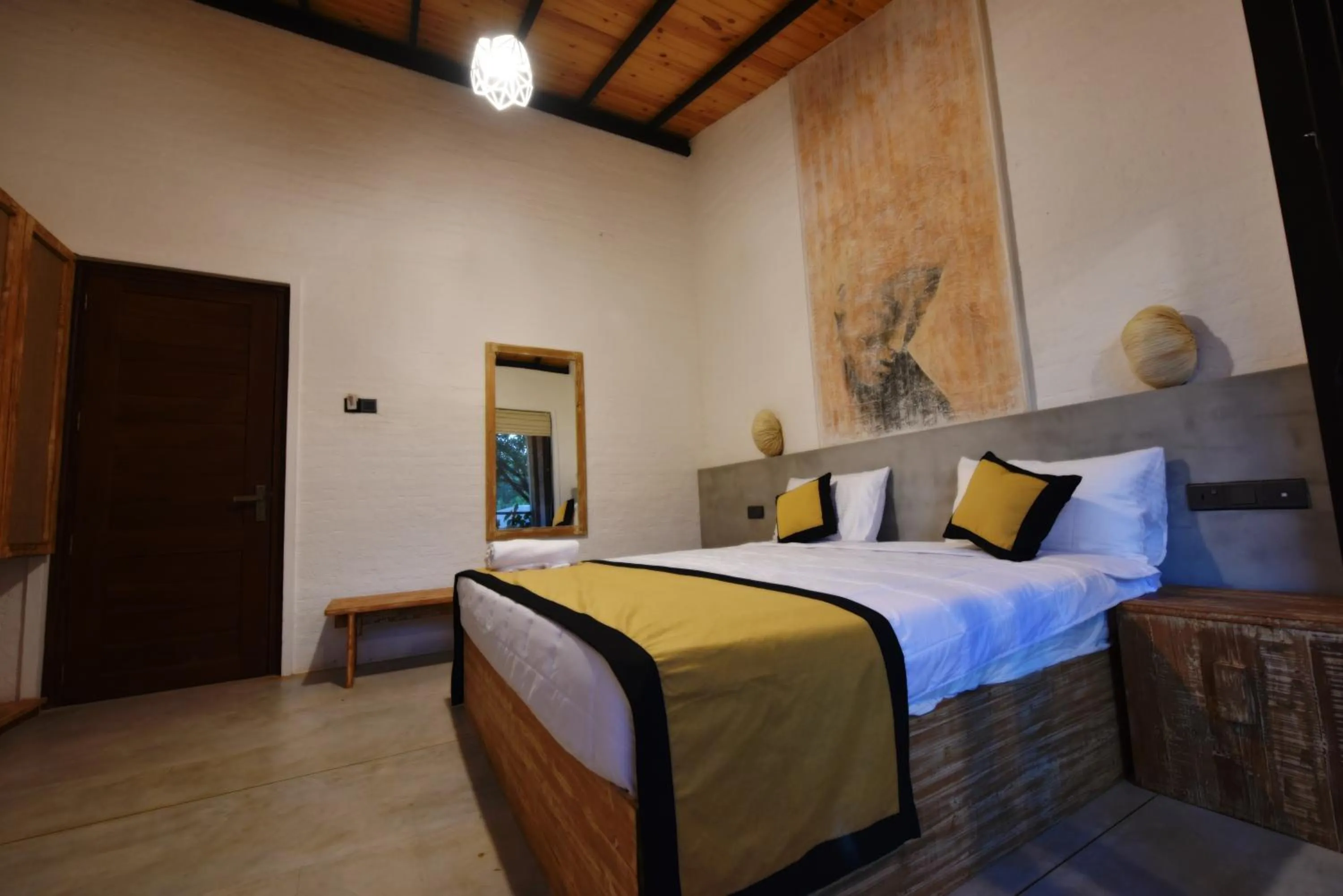 Bedroom, Bed in Ele Camp Udawalawe