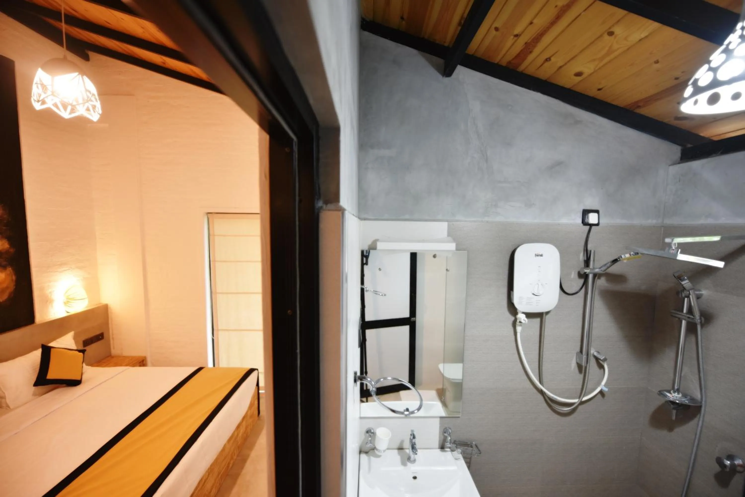 Bathroom in Ele Camp Udawalawe