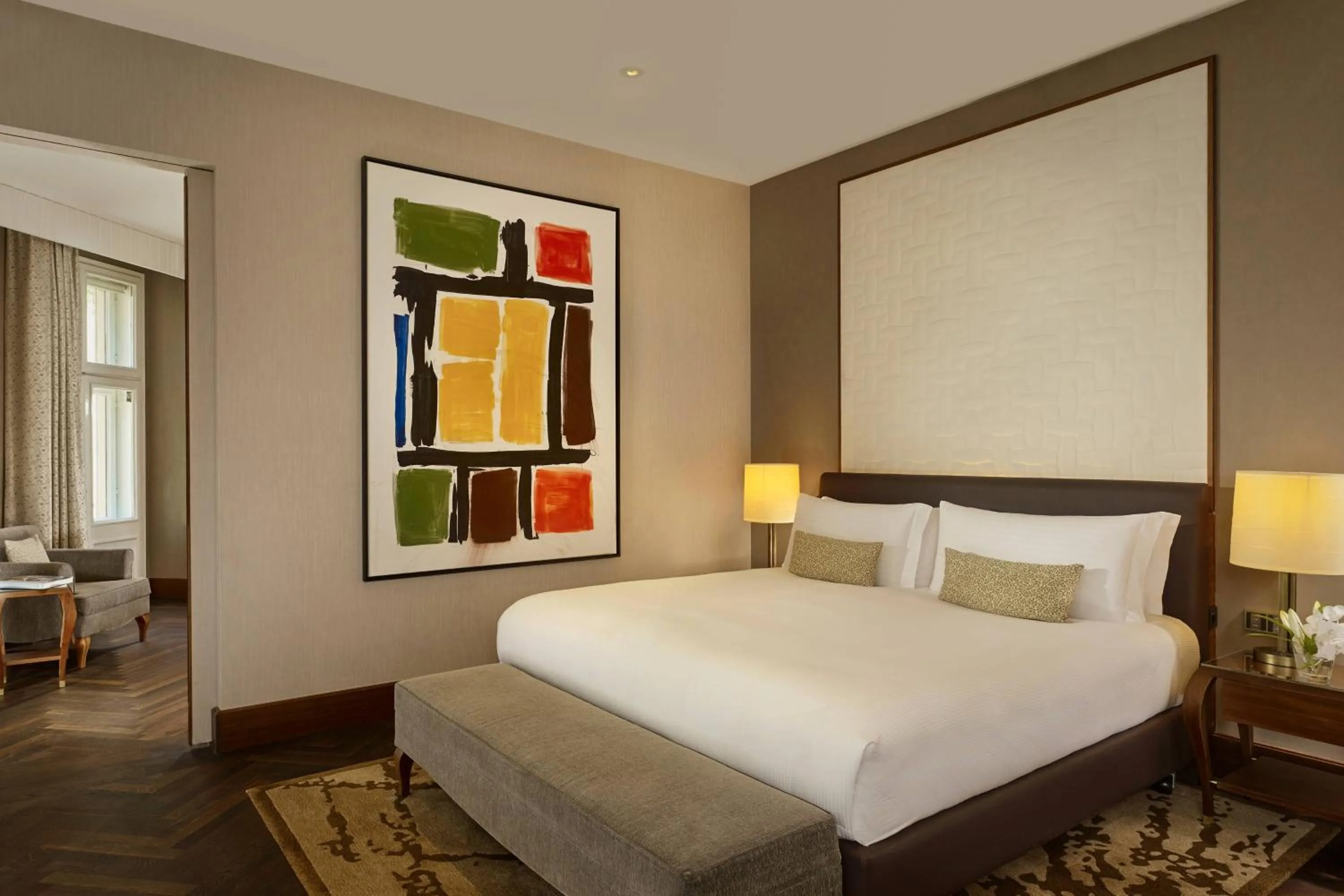 Bedroom, Bed in The Ritz-Carlton, Vienna