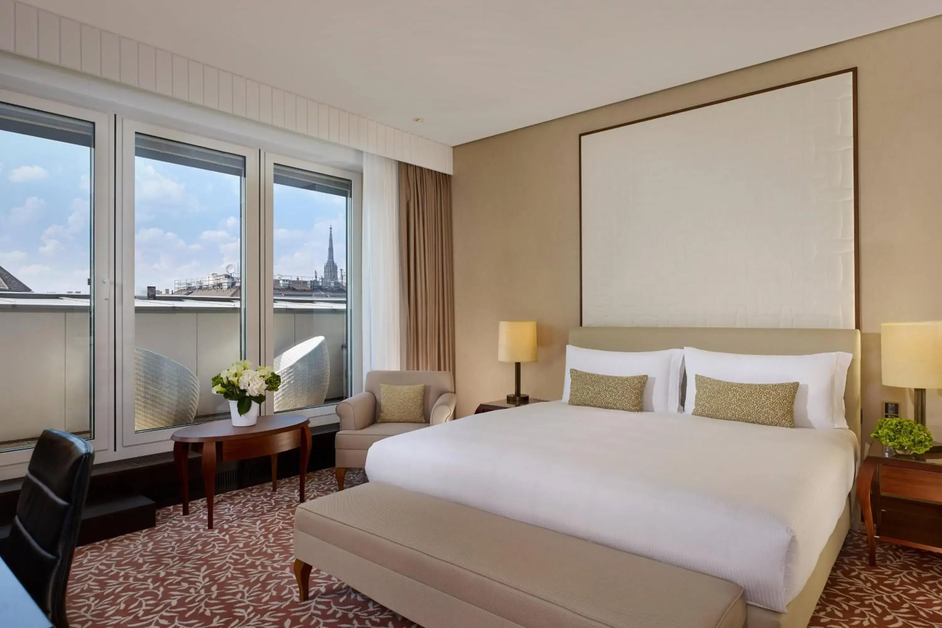 Premium Room with Balcony in The Ritz-Carlton, Vienna Premium Room with Balcony in The Ritz-Carlton, Vienna