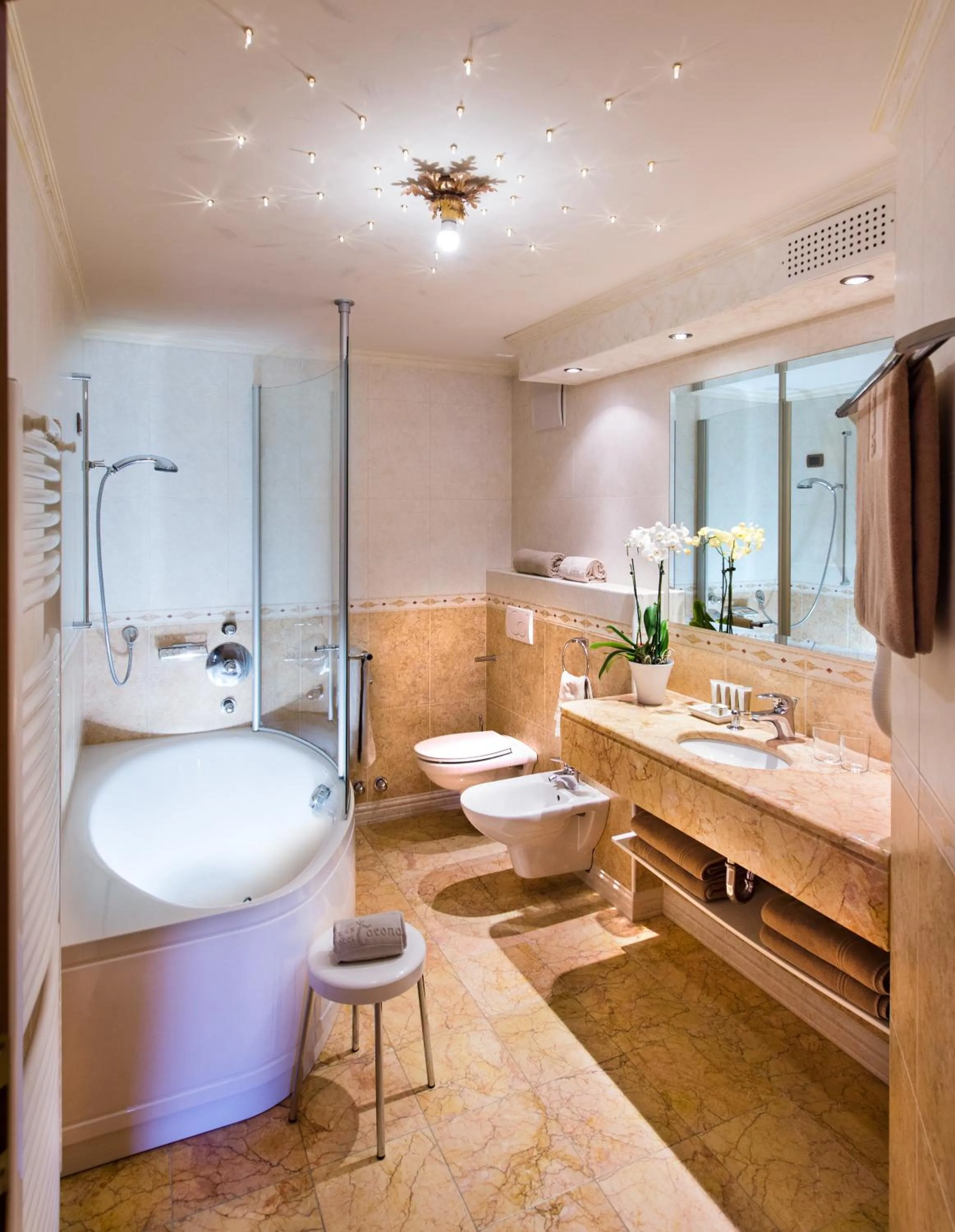 Bathroom in Alpen Hotel Corona