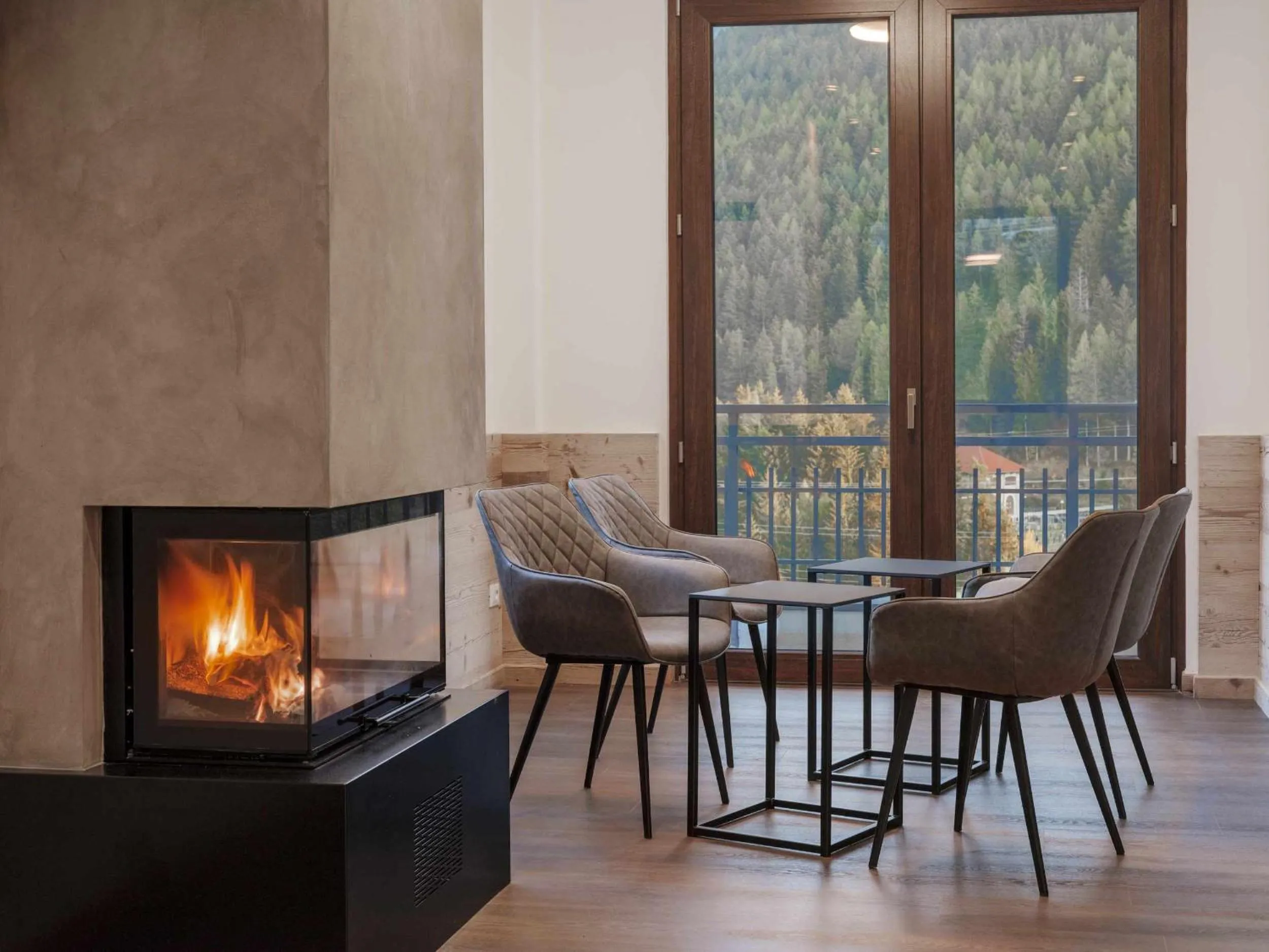 Lobby or reception in Hotel Garnì Alta Valle