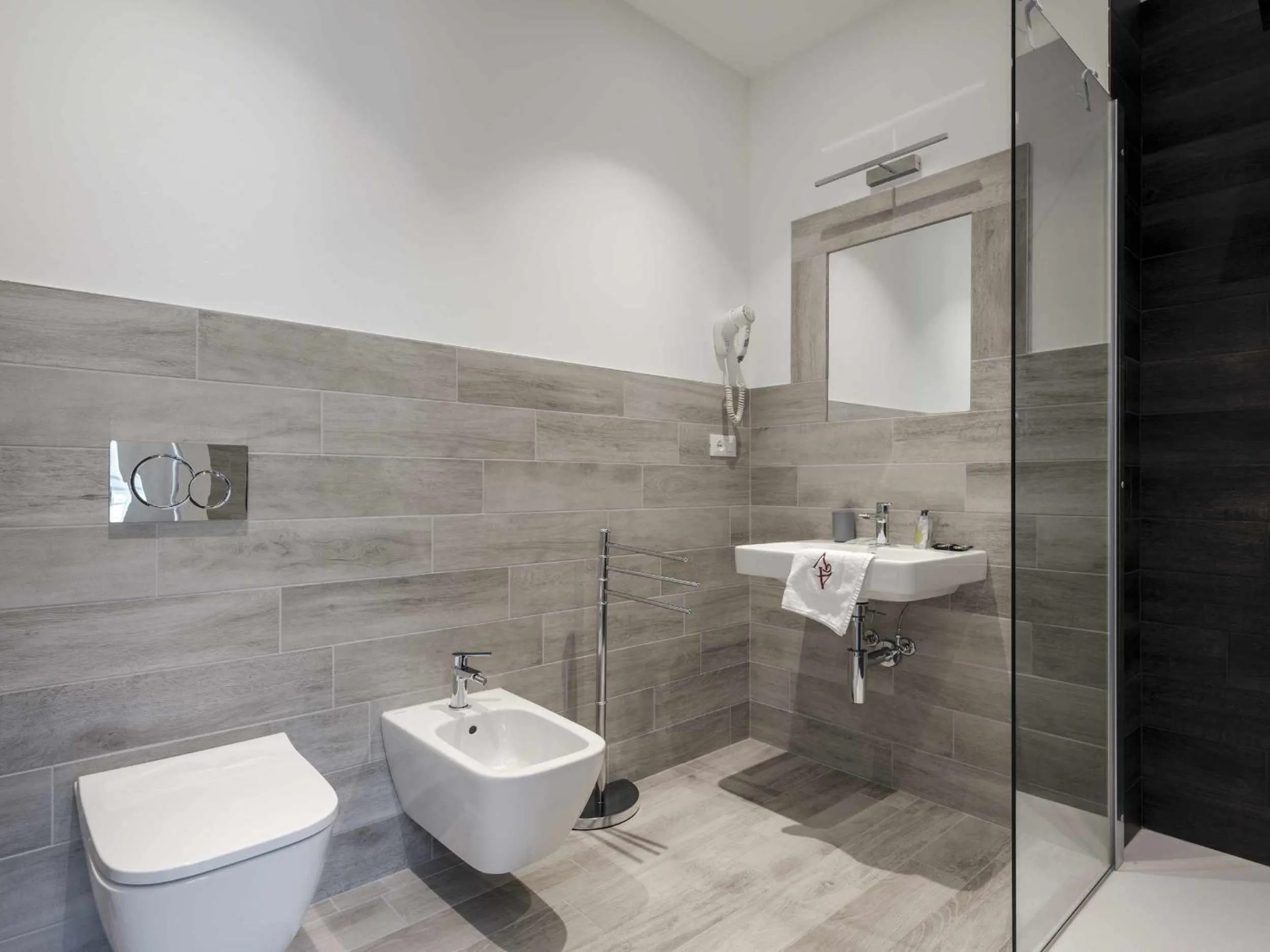 Bathroom in Hotel Garnì Alta Valle