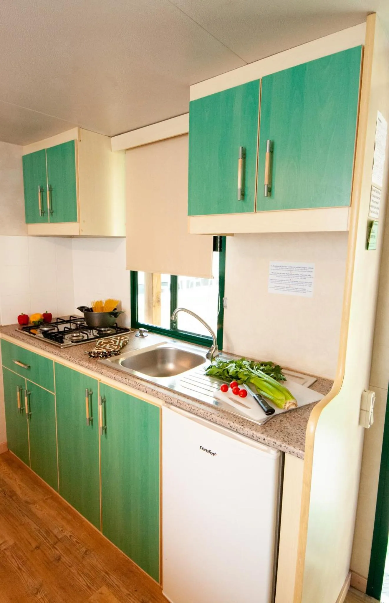 kitchen in Camping Serenissima