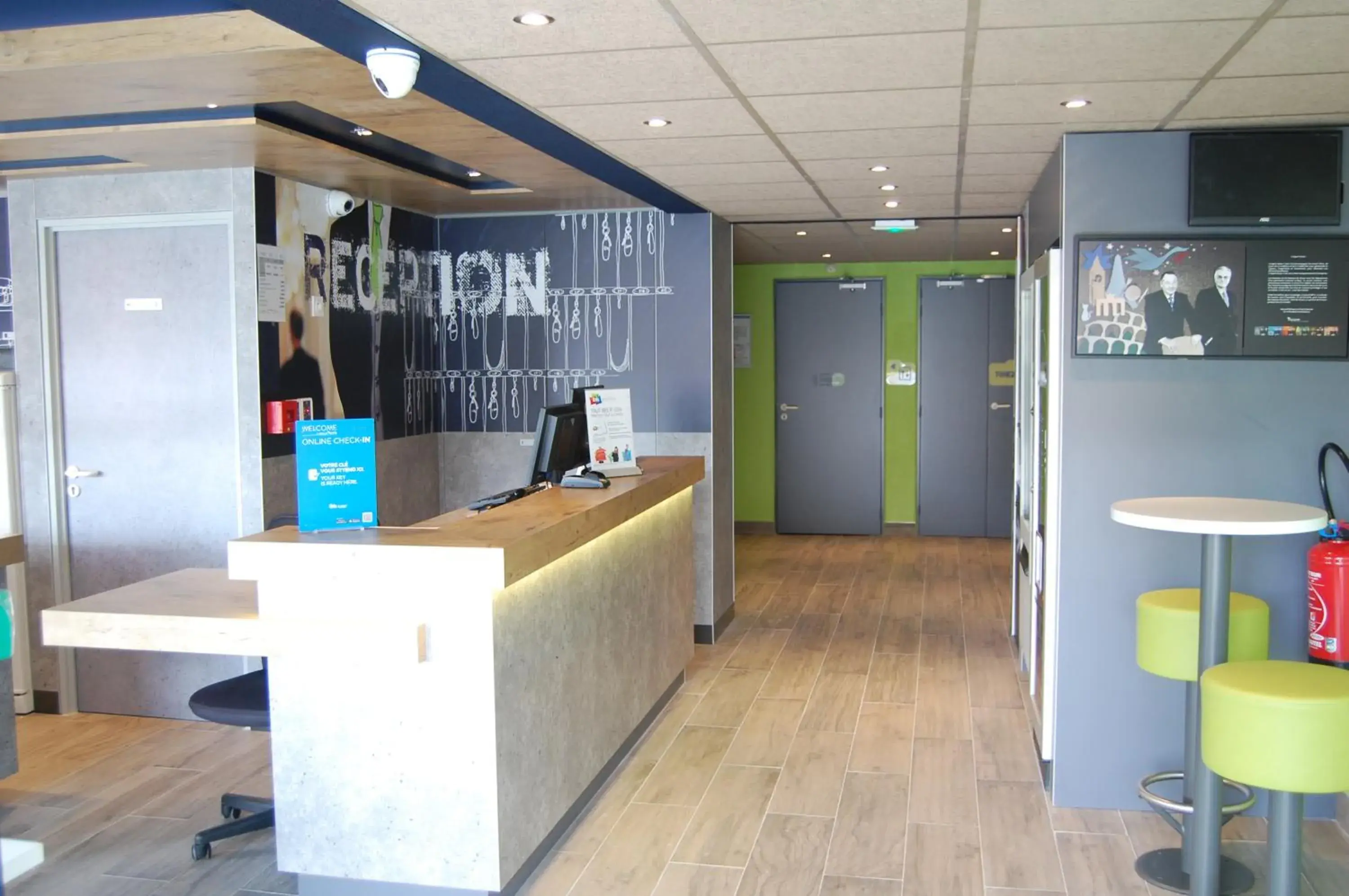 Lobby or reception in Ibis Budget Marseille Vitrolles Lobby or reception in Ibis Budget Marseille Vitrolles
