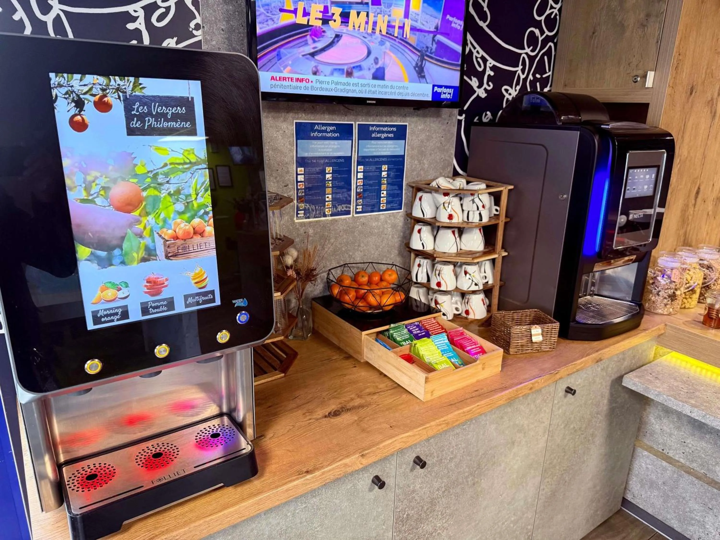 Breakfast in Ibis Budget Marseille Vitrolles