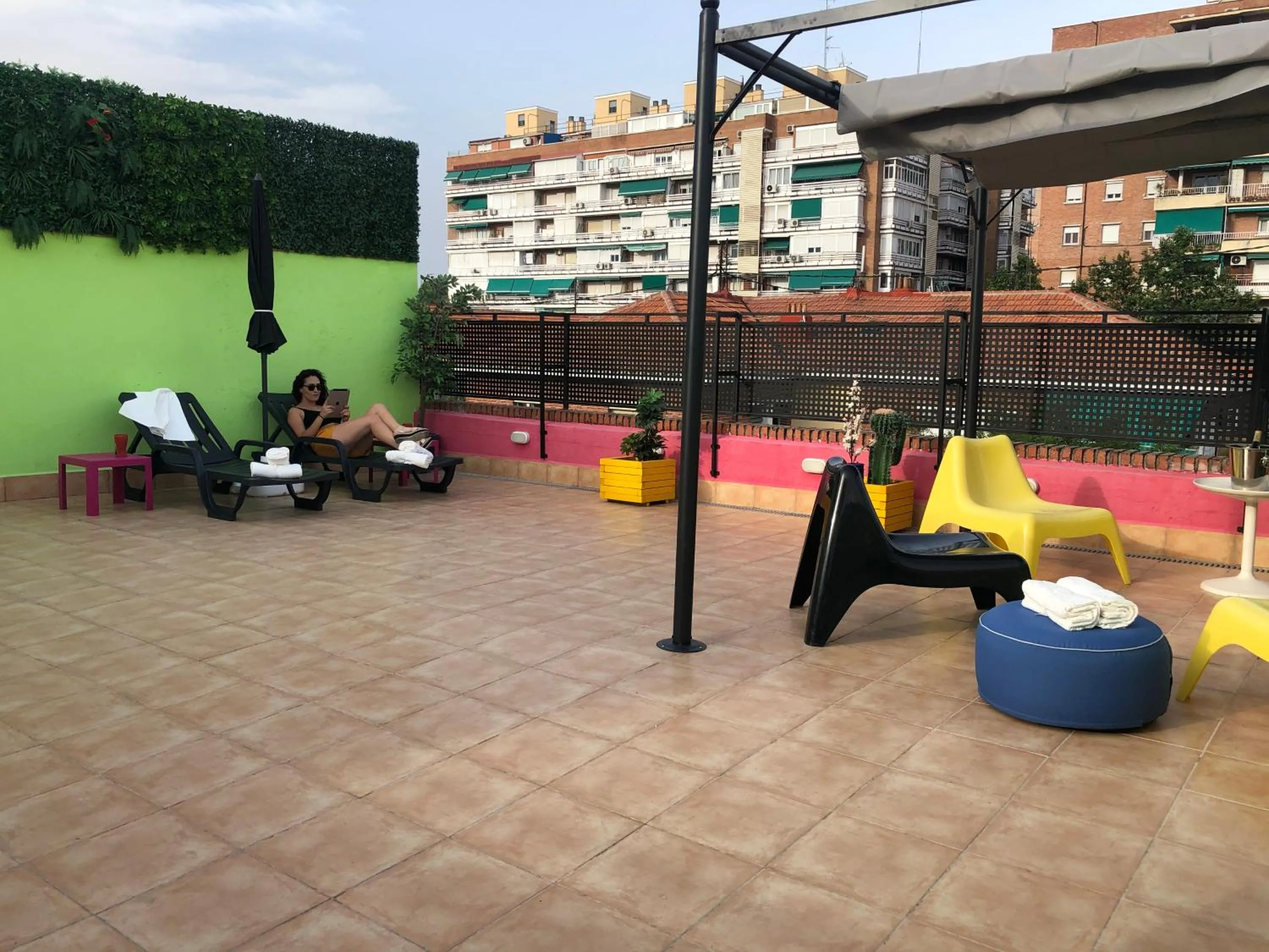 Patio in Ever House - ALCALA AIRE Gran TERRAZA ROOFTOP