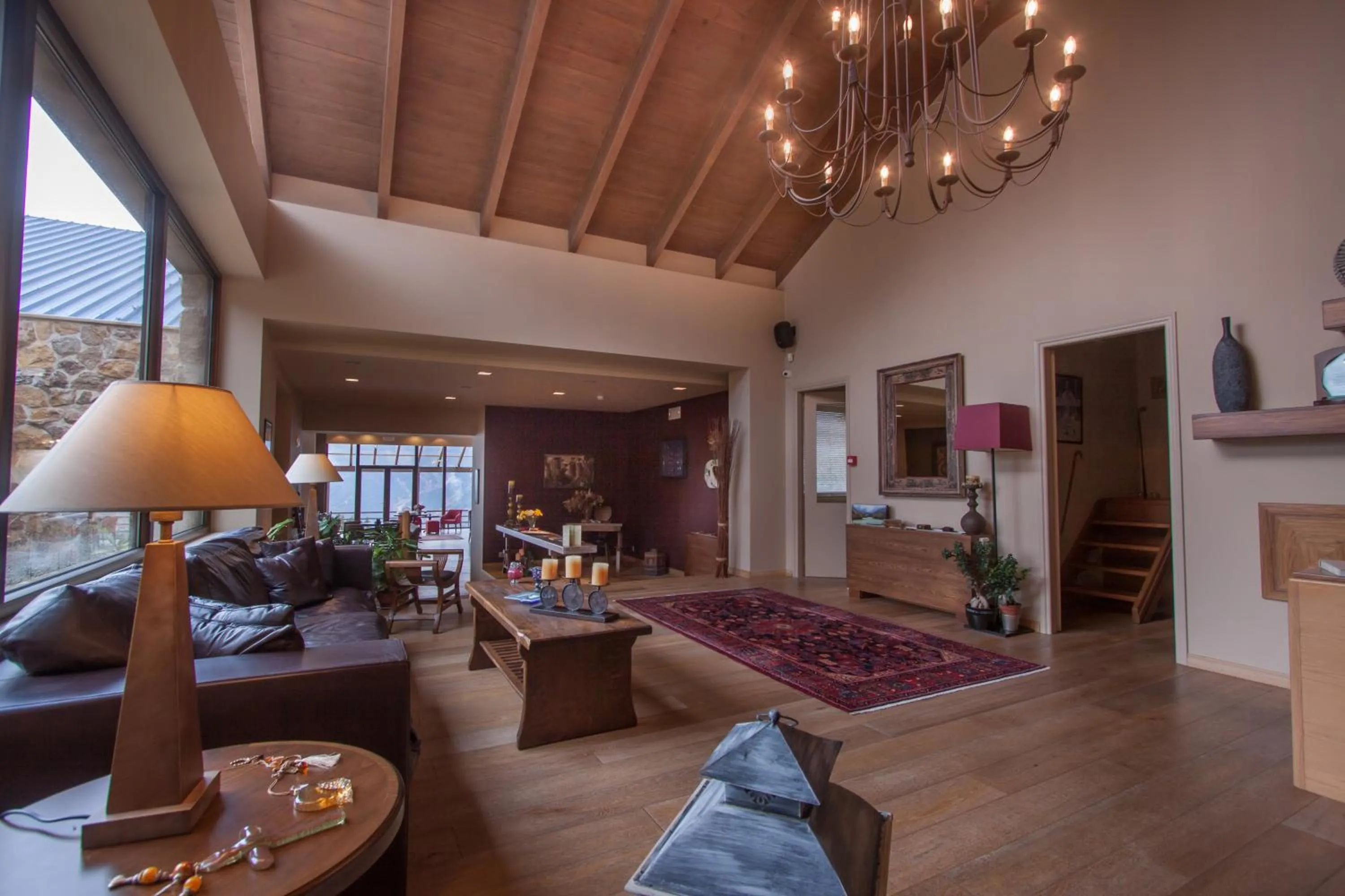 Lobby or reception in Orizontes Tzoumerkon Hotel Resort