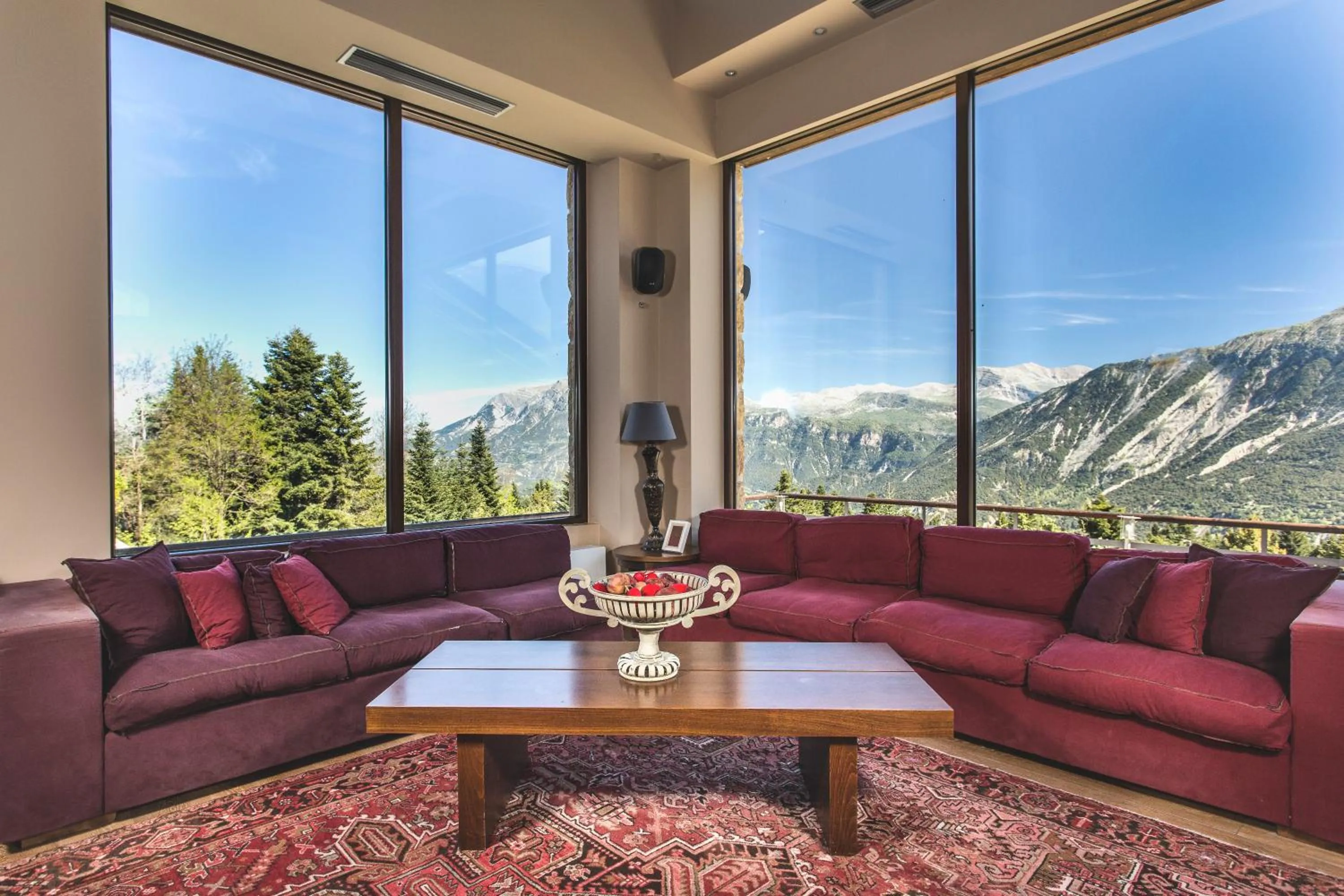 Lounge or bar in Orizontes Tzoumerkon Hotel Resort