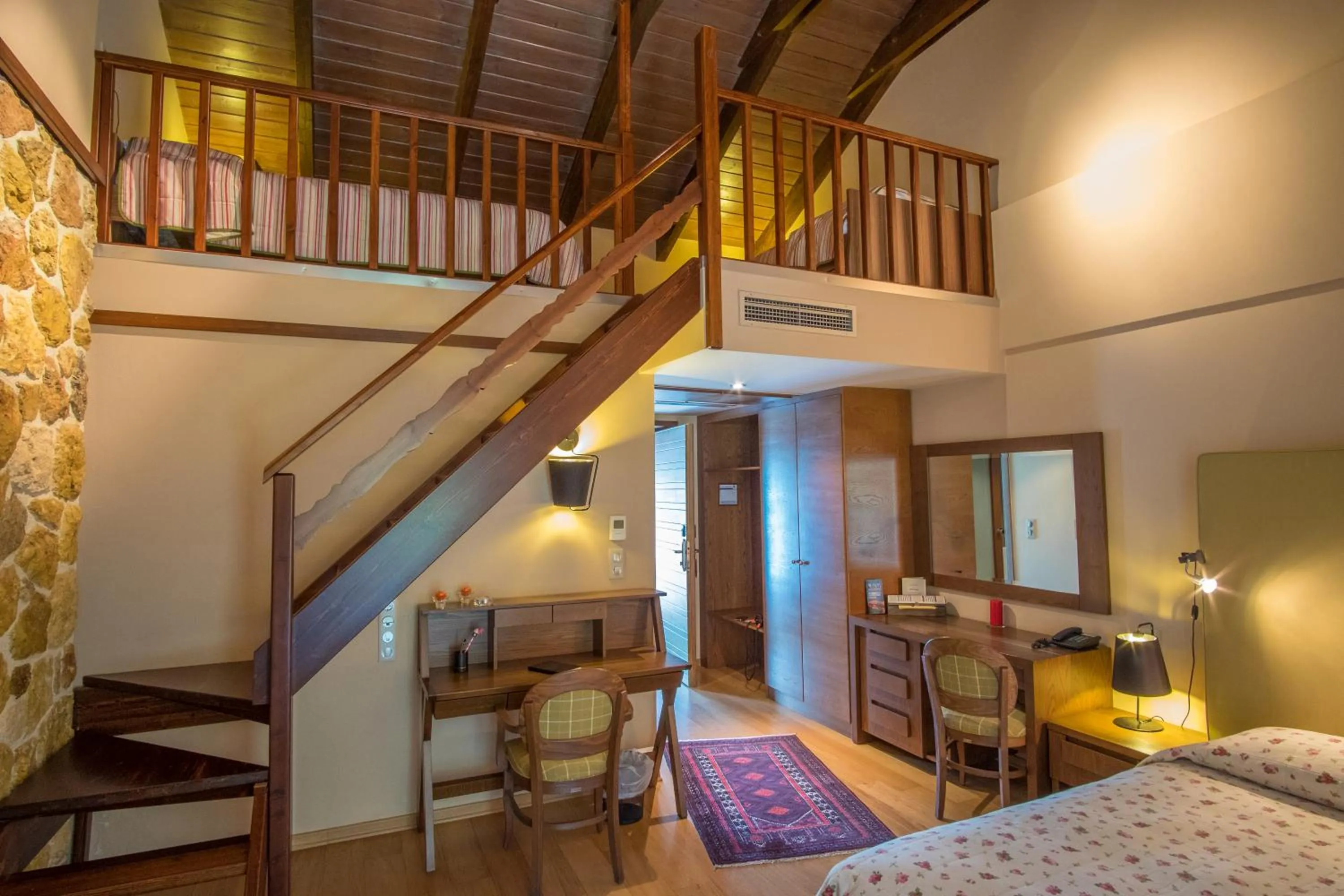 Photo of the whole room, Bed in Orizontes Tzoumerkon Hotel Resort