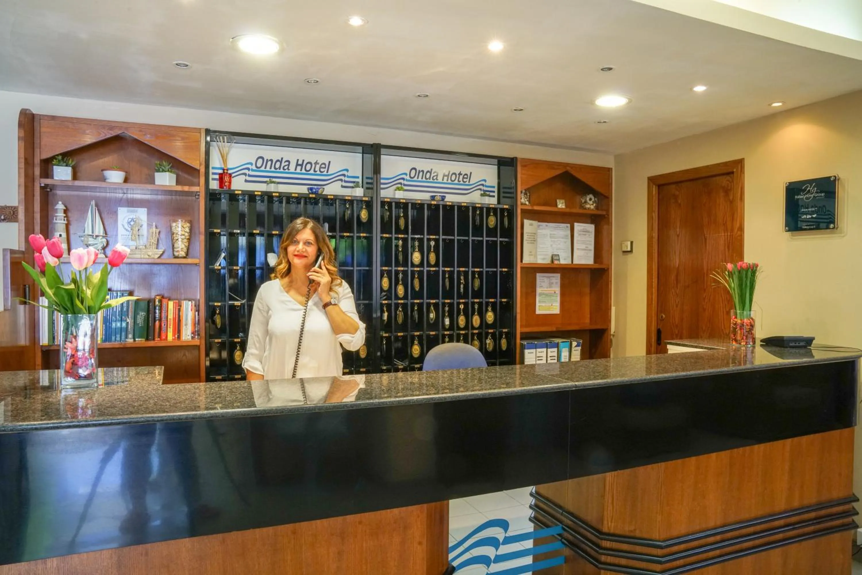 Lobby or reception in Onda Hotel