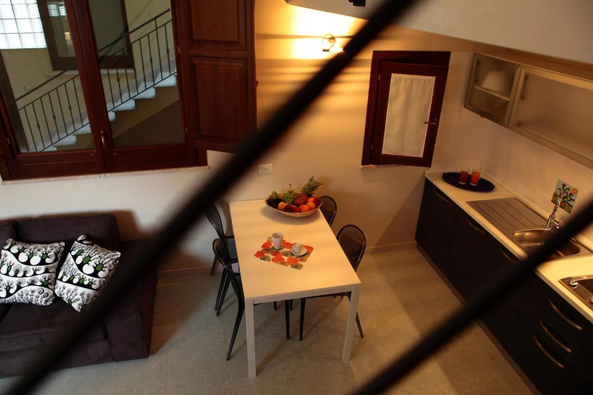 Living room in Palazzo Ossuna