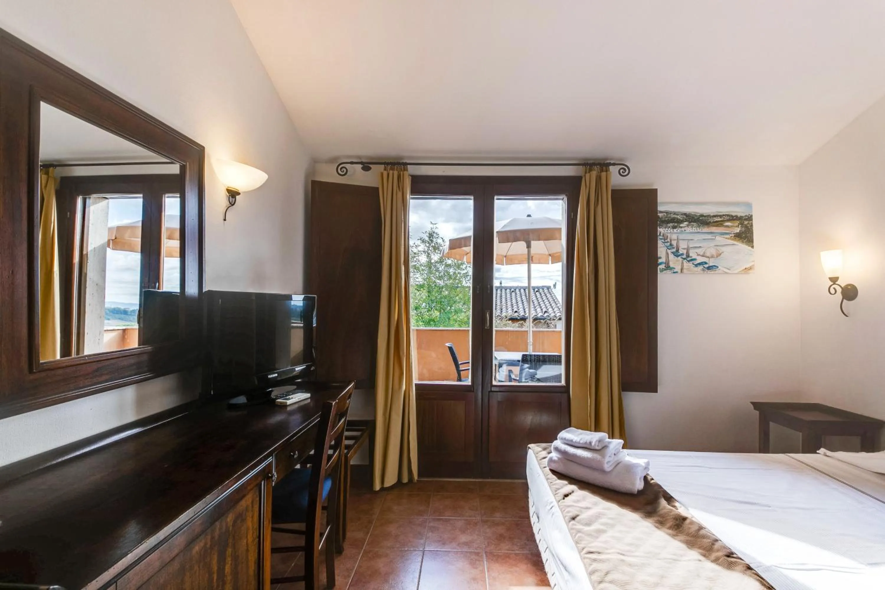 Bedroom, Bed in Borgo Magliano Resort