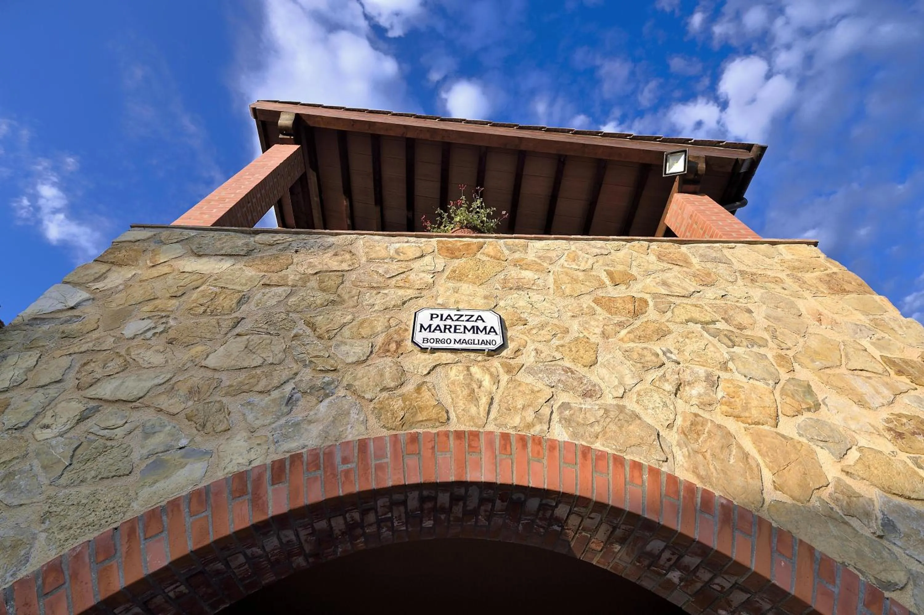 Facade/entrance in Borgo Magliano Resort