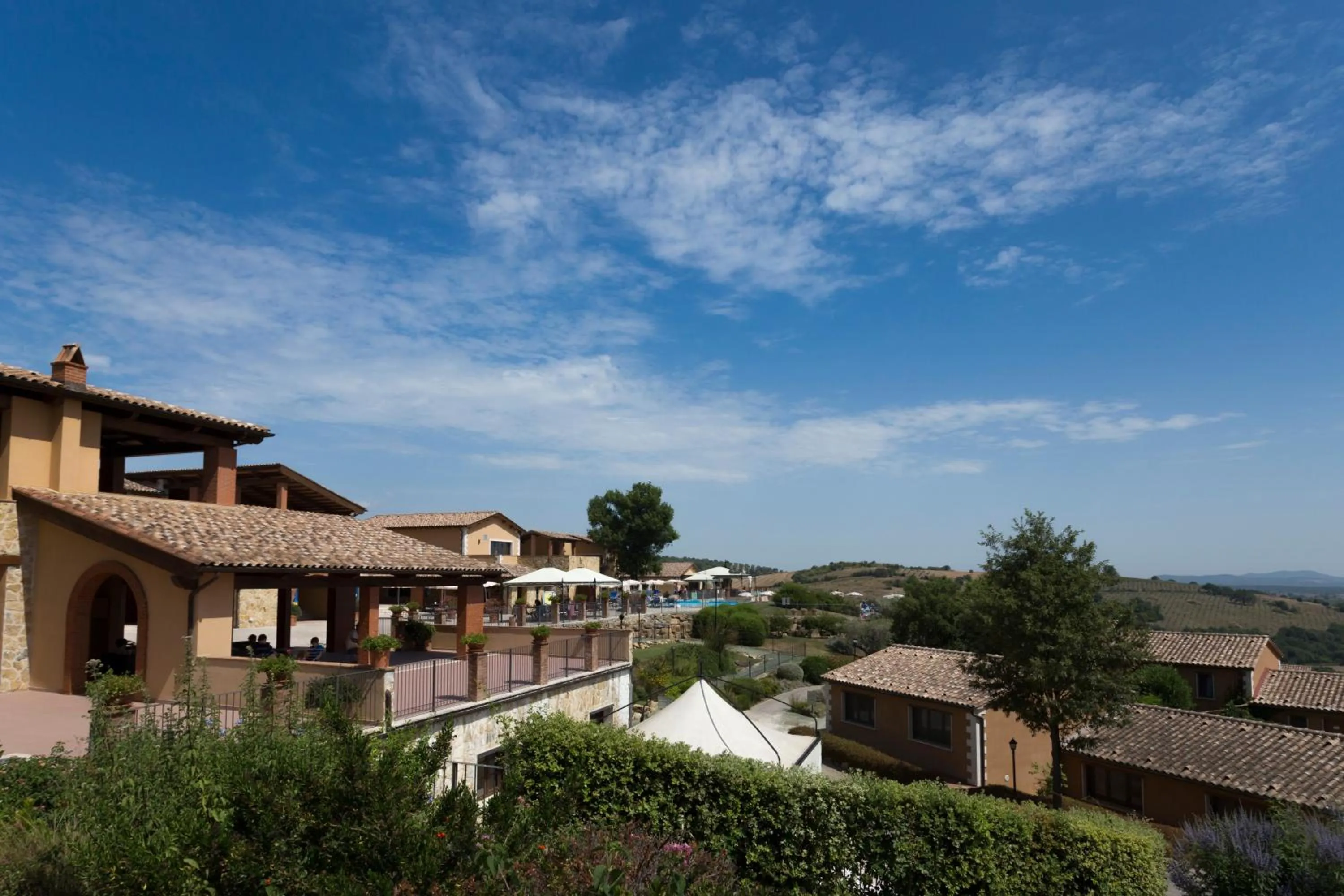Facade/entrance in Borgo Magliano Resort