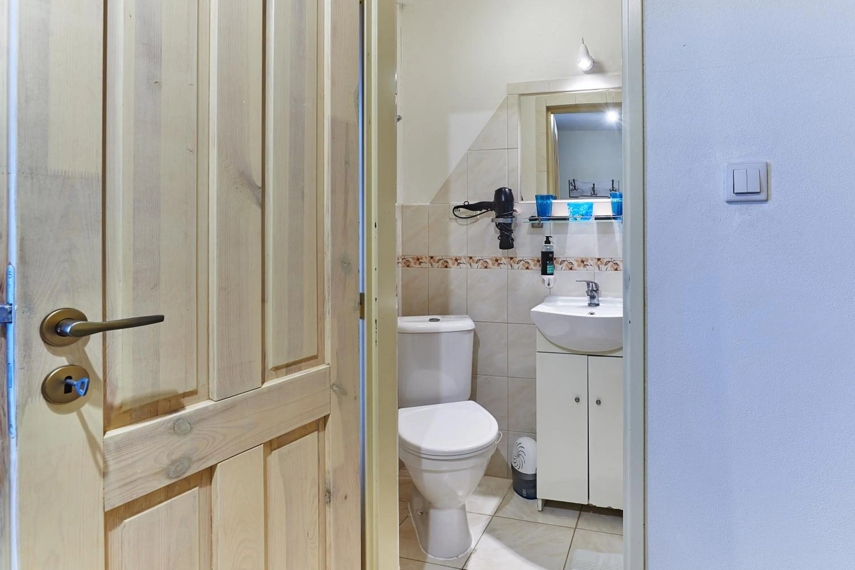 Bathroom in Penzion na Kopci