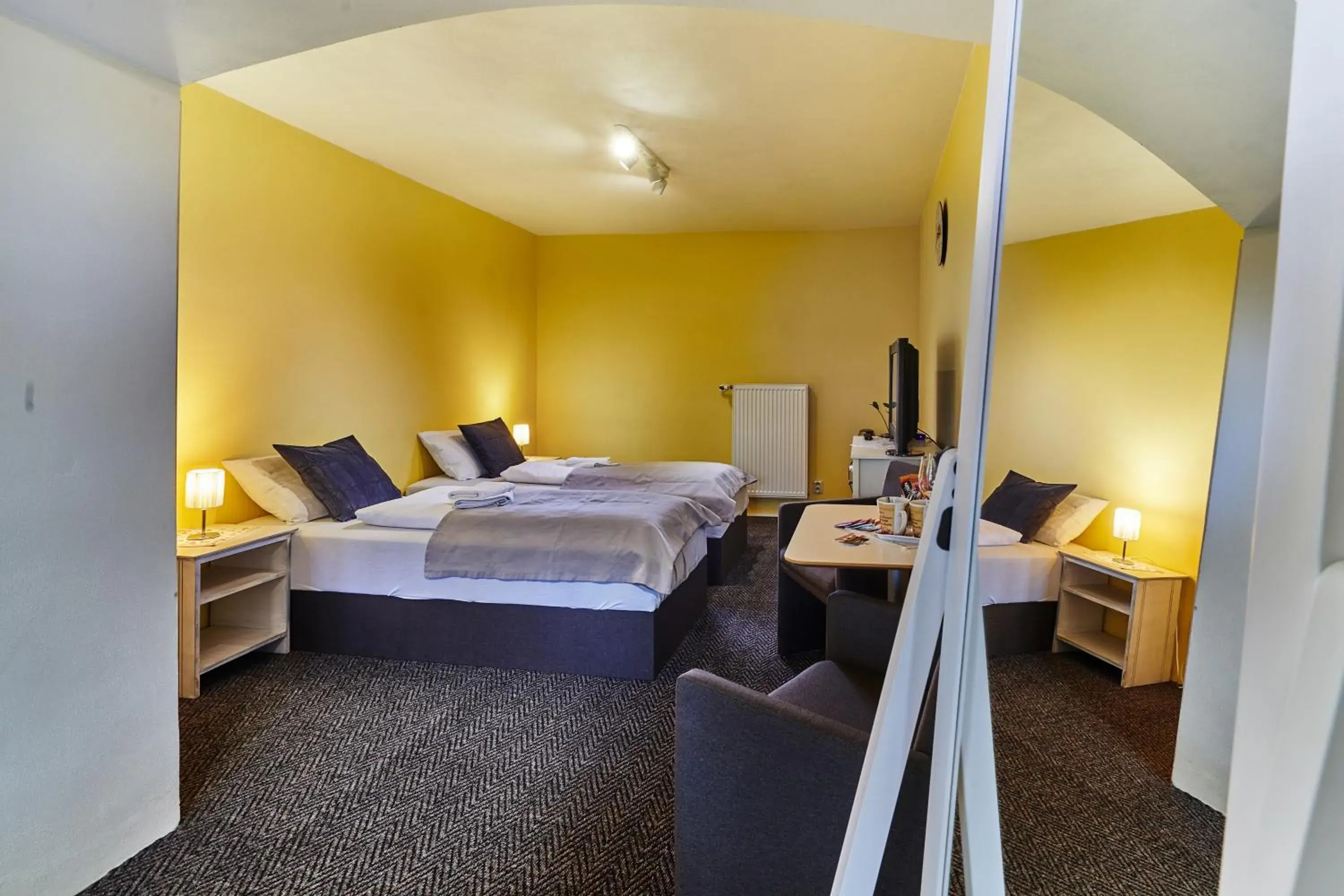 Double or Twin Room with Shower in Penzion na Kopci Double or Twin Room with Shower in Penzion na Kopci