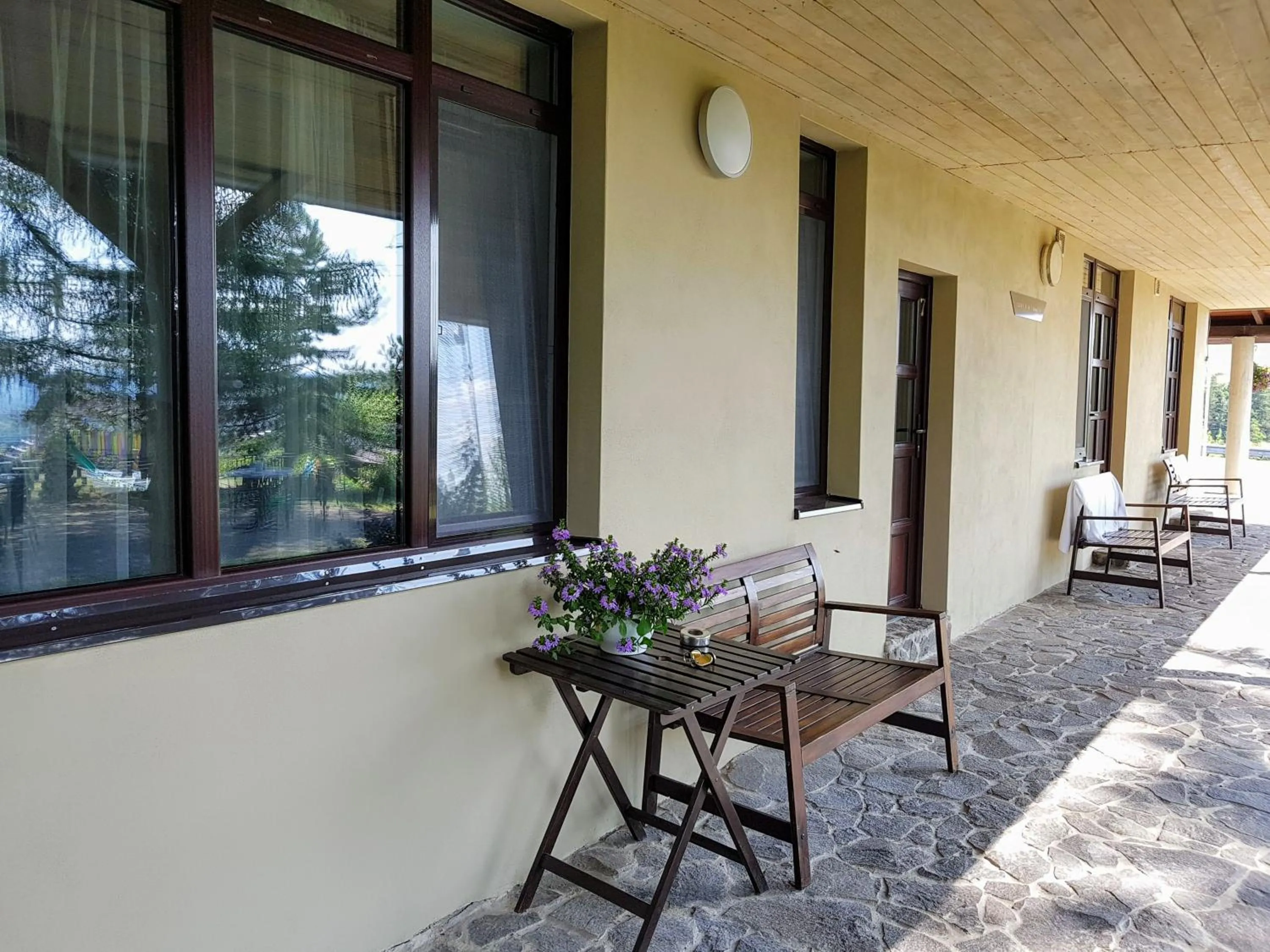 Decorative detail in Penzion na Kopci