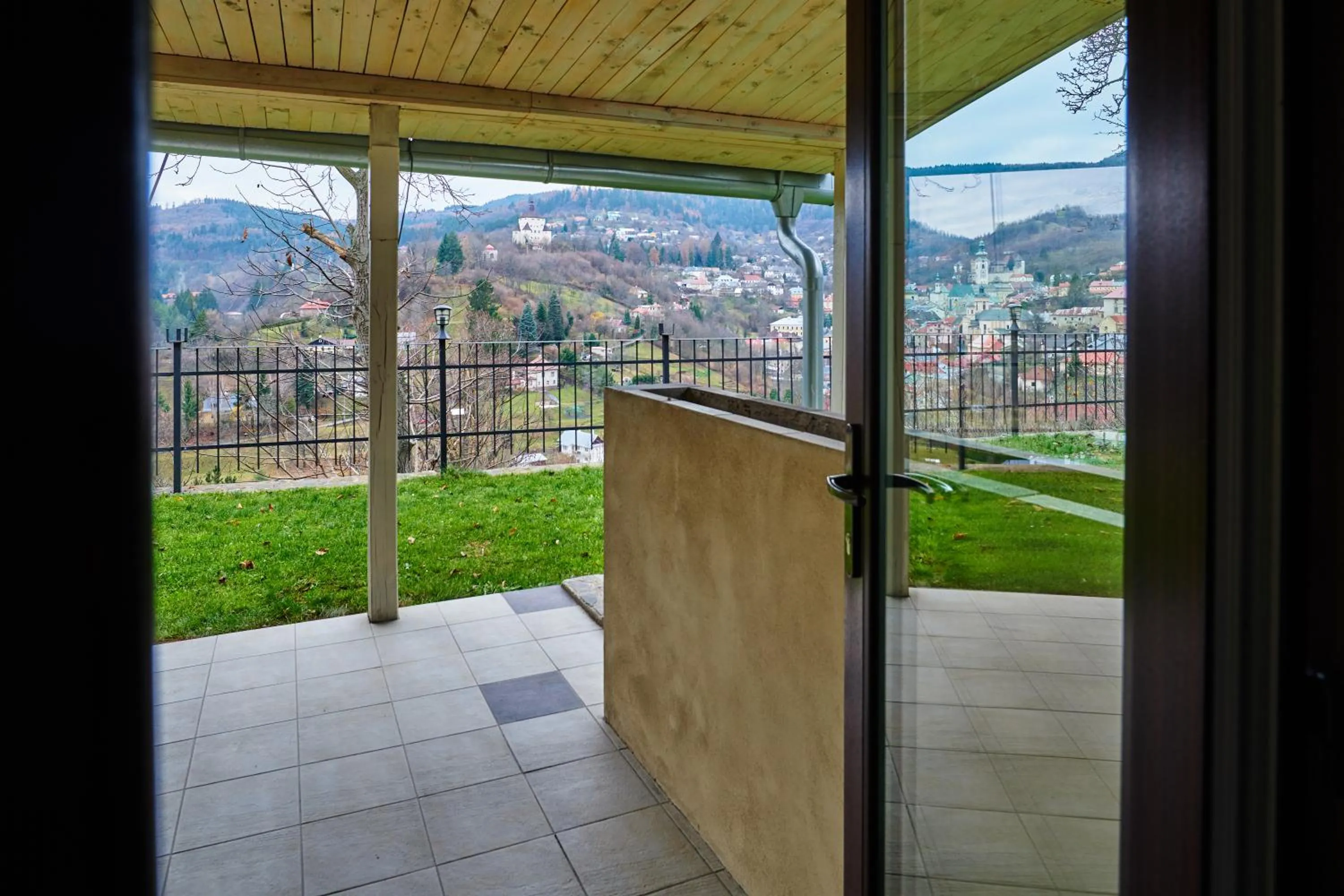 Balcony/Terrace in Penzion na Kopci