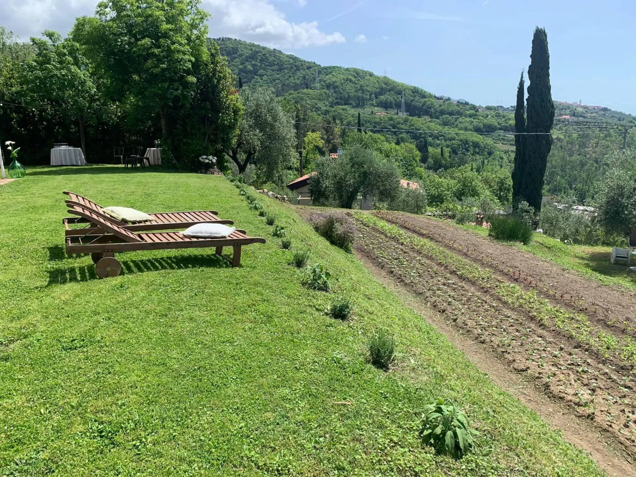Garden in Locanda De Banchieri