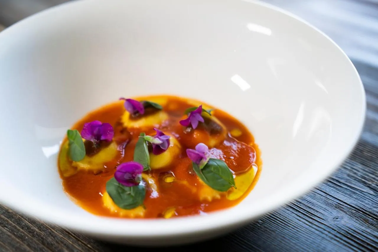 Meals in Locanda De Banchieri