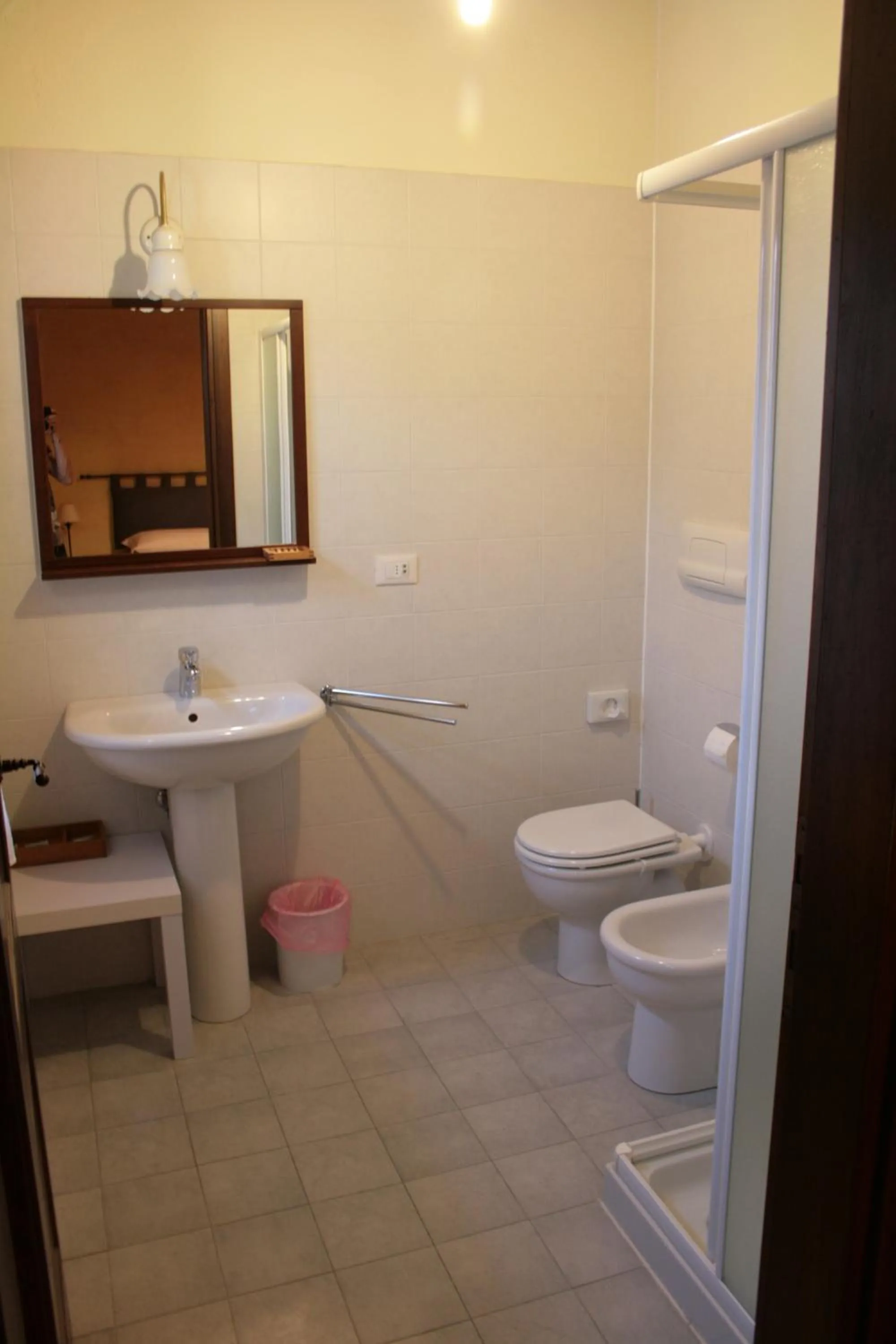 Bathroom in Locanda Antico Fighèr