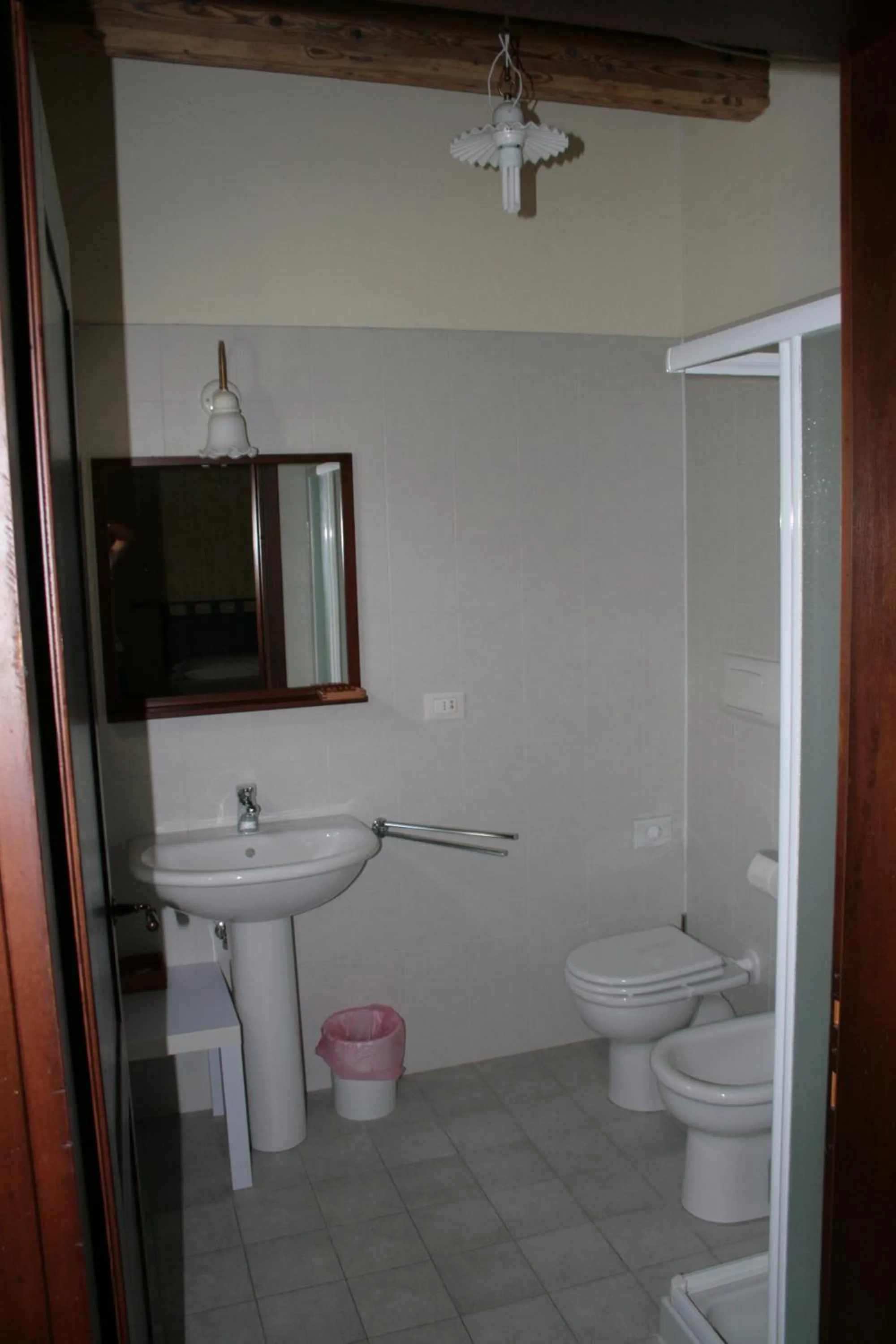 Bathroom in Locanda Antico Fighèr