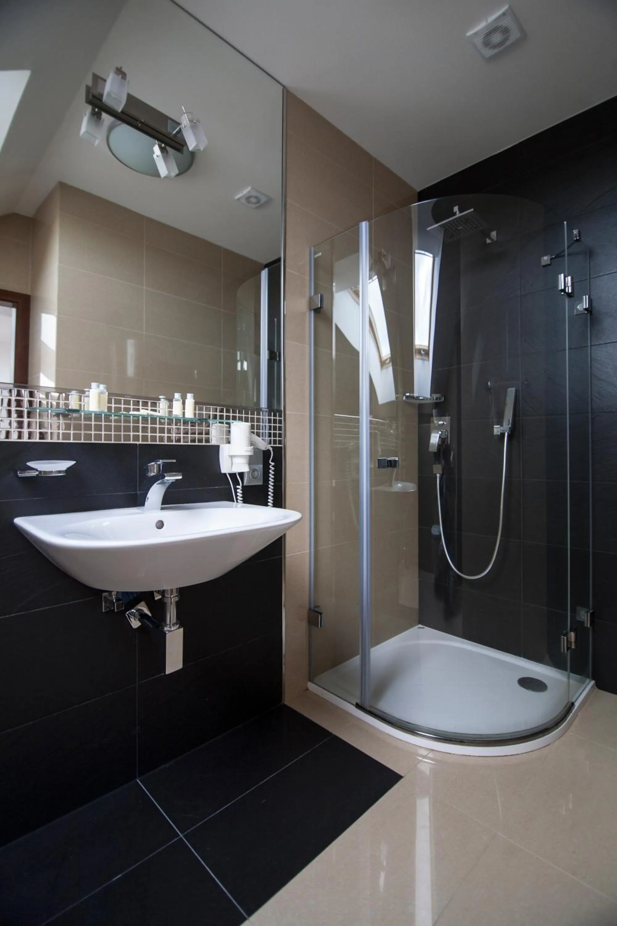 Bathroom in Hotel Krušnohorský Dvůr