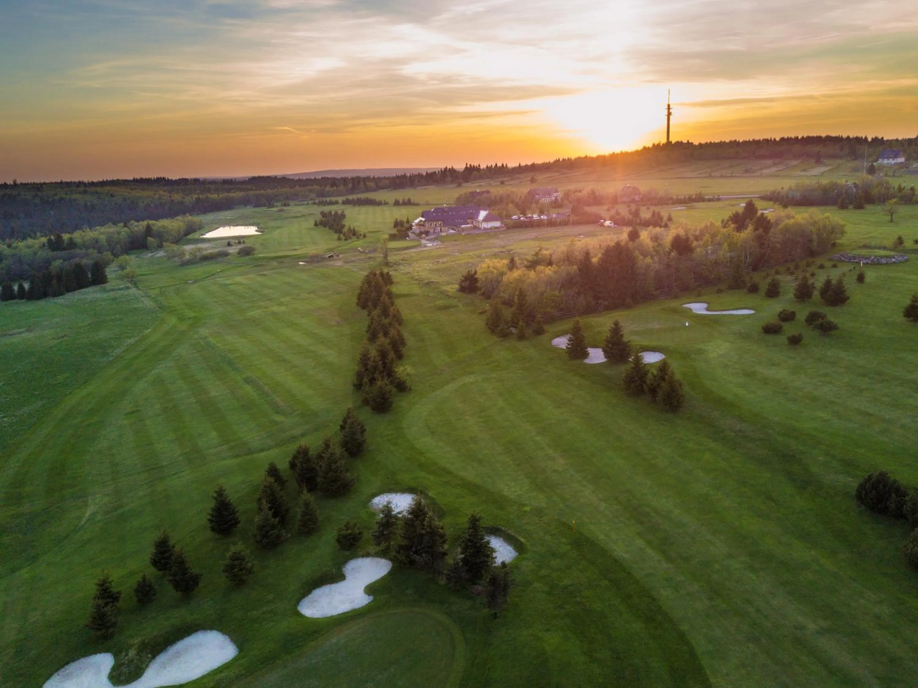 Bird's eye view in Hotel Krušnohorský Dvůr