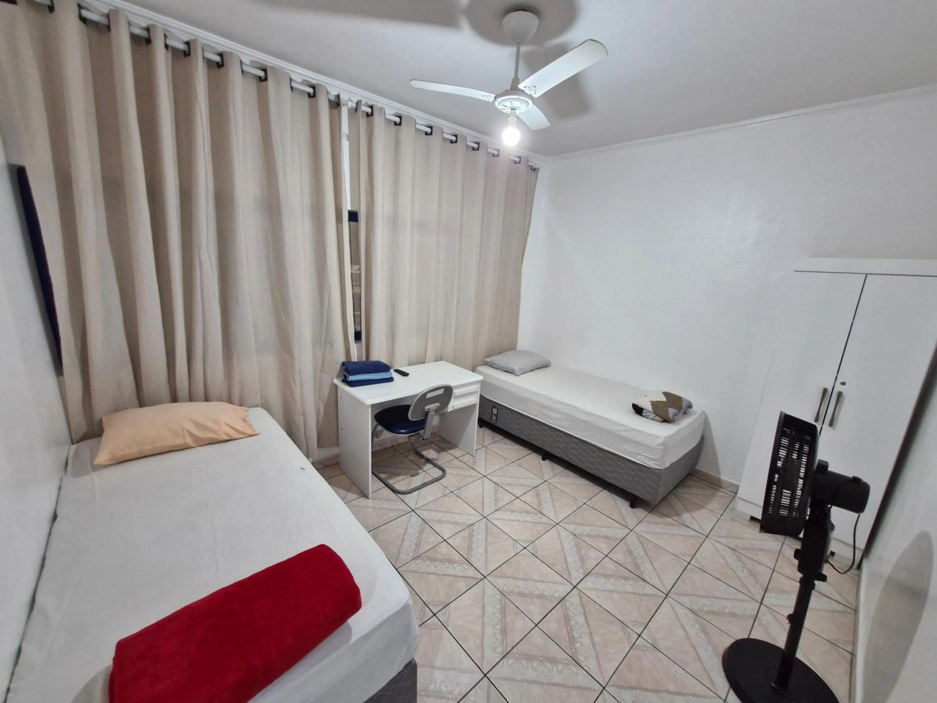 Bed in Hotel Pousada Liberdade