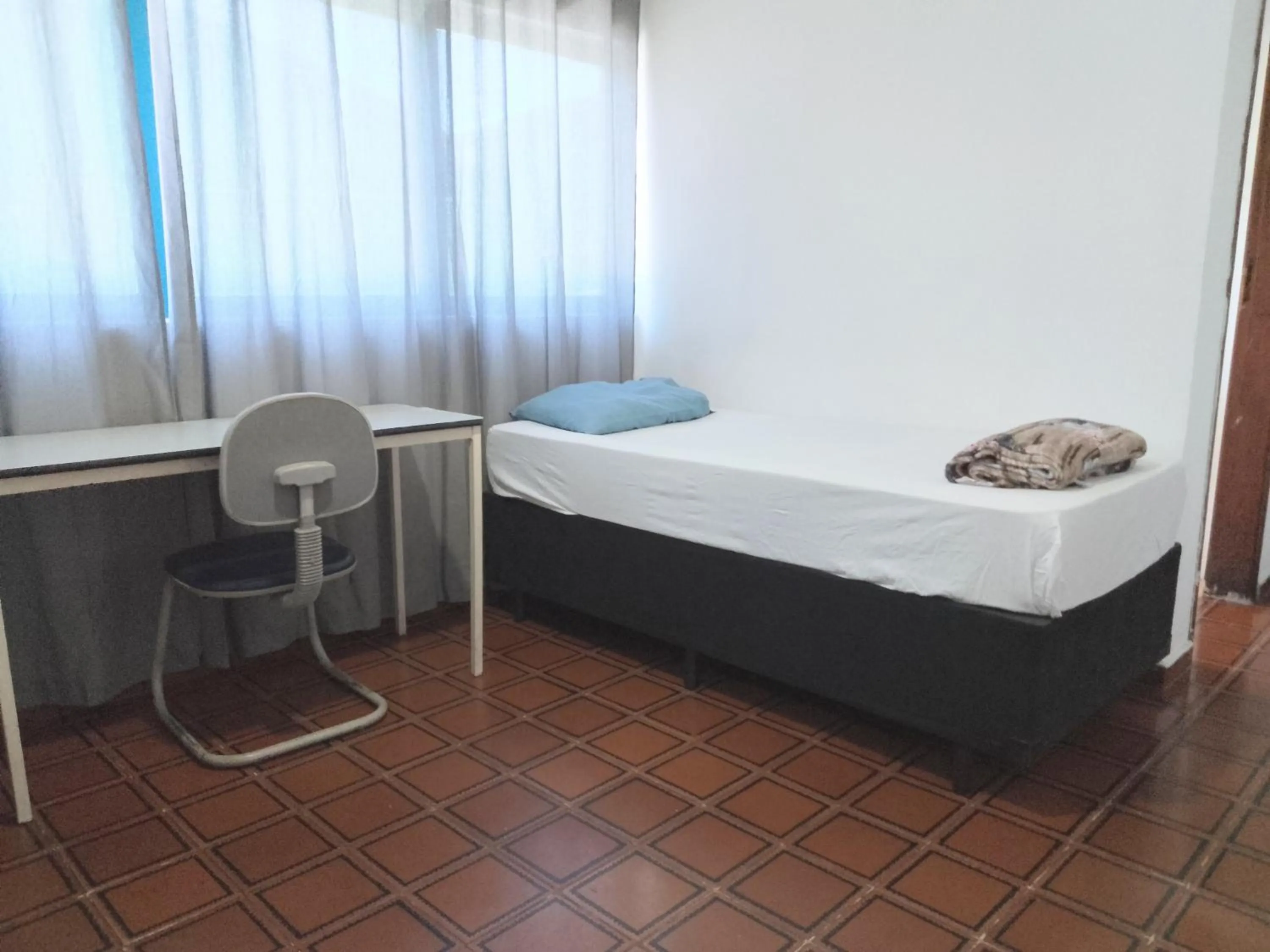 Bed in Hotel Pousada Liberdade