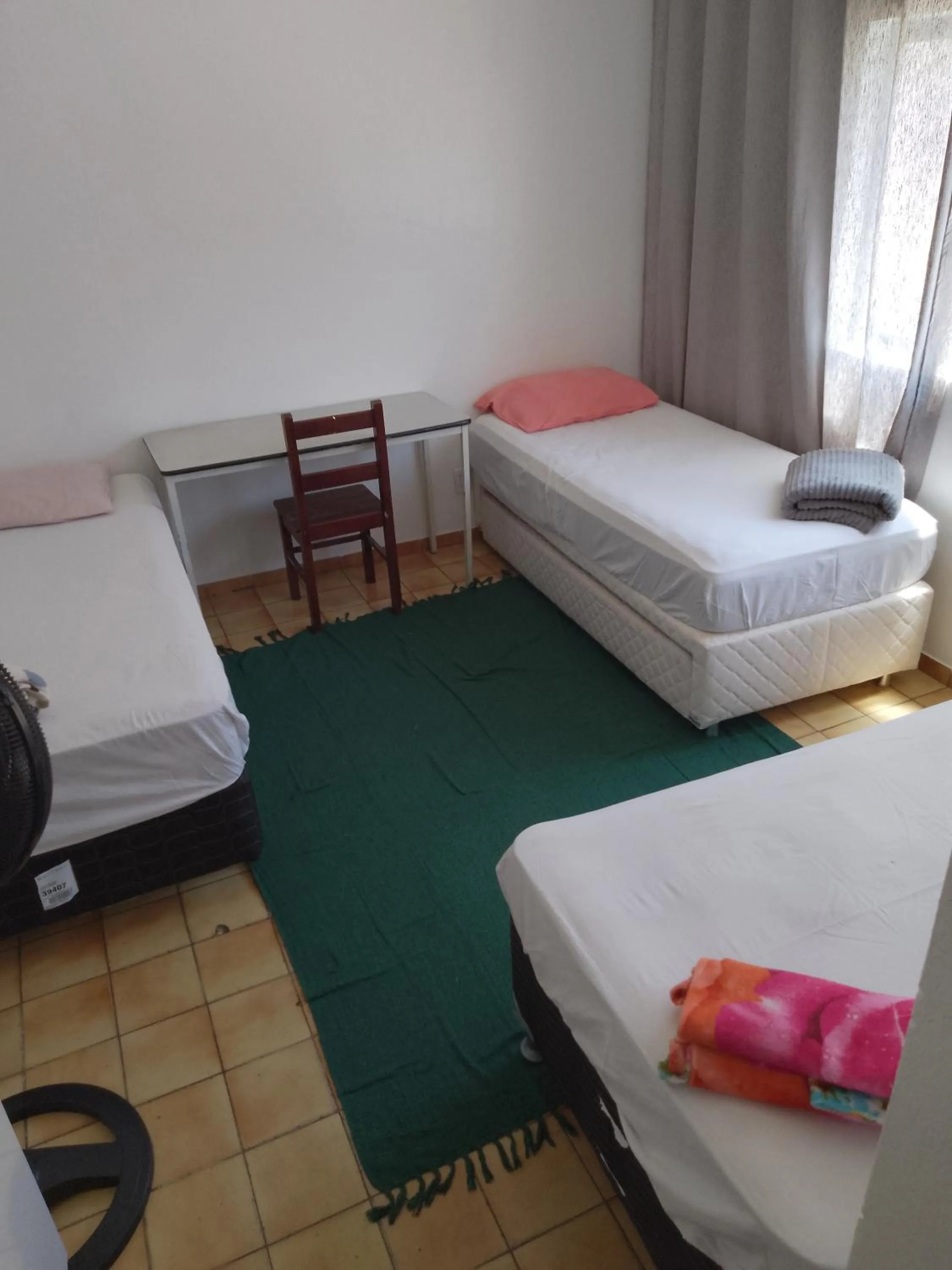 Bed in Hotel Pousada Liberdade