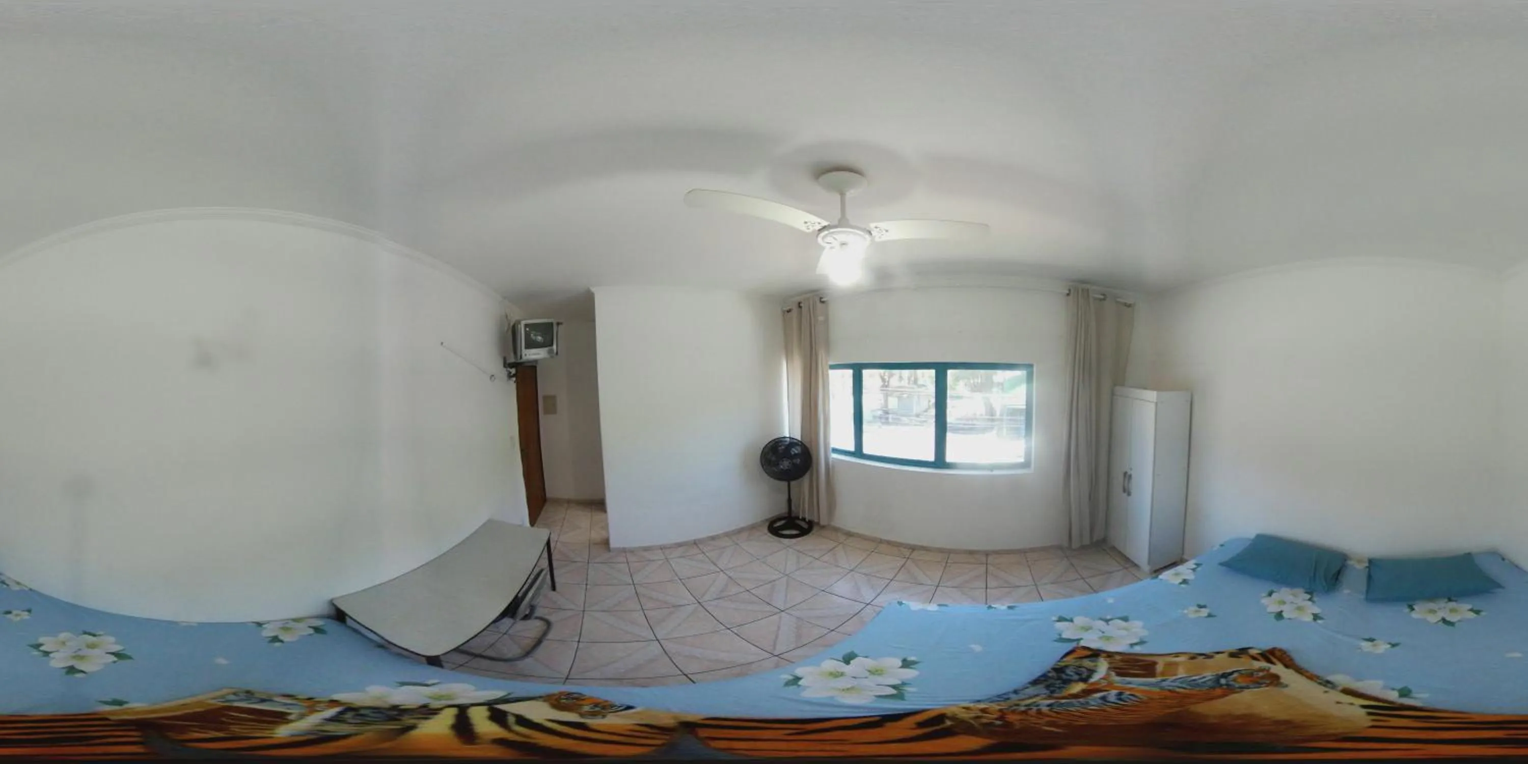 Bed in Hotel Pousada Liberdade