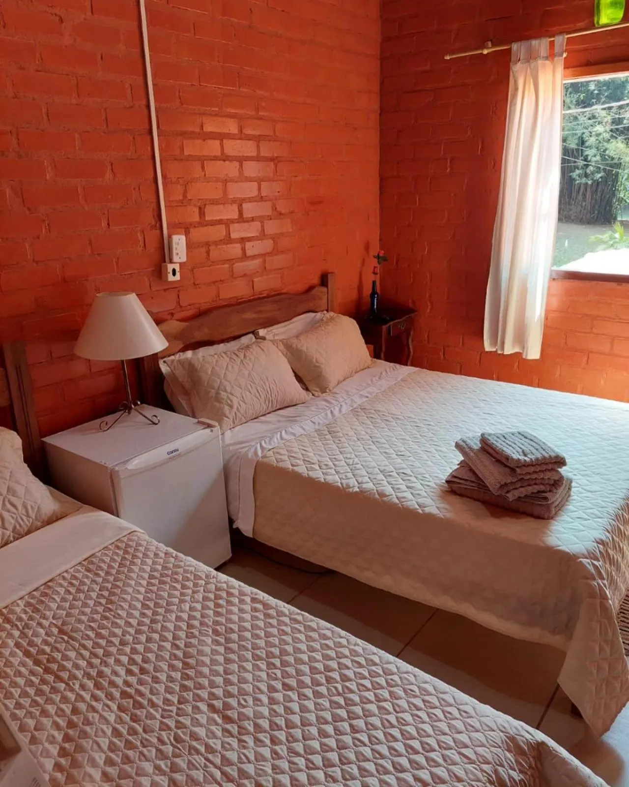 Bed in Pousada, Camping e Restaurante do Sô Ito