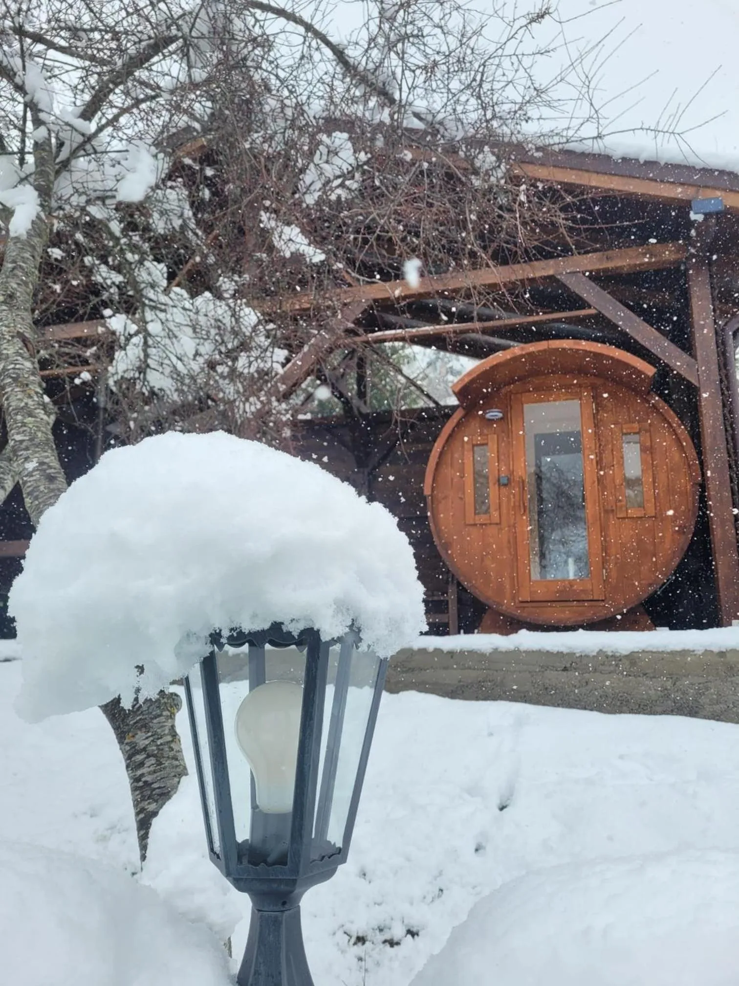 Sauna in Pensiunea ELEMAR