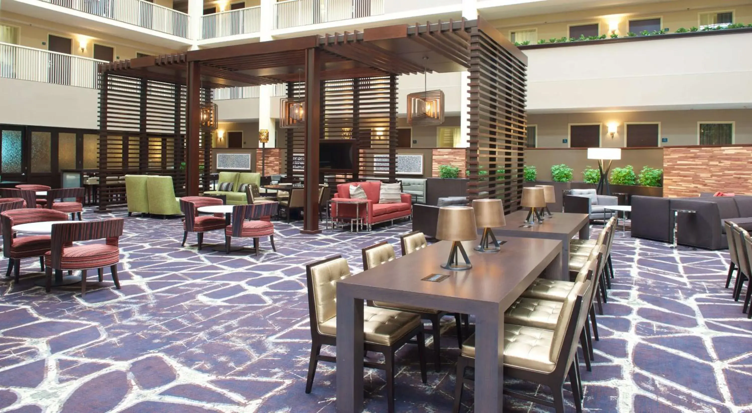Lobby or reception in Embassy Suites by Hilton Philadelphia Airport Lobby or reception in Embassy Suites by Hilton Philadelphia Airport