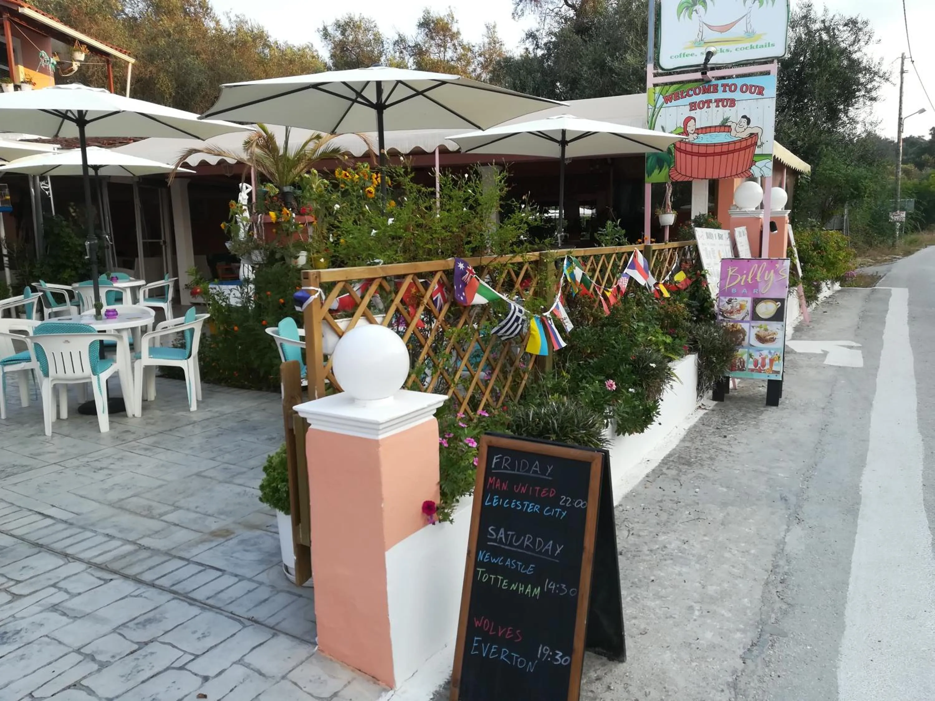 Facade/entrance in Billy's Rooms