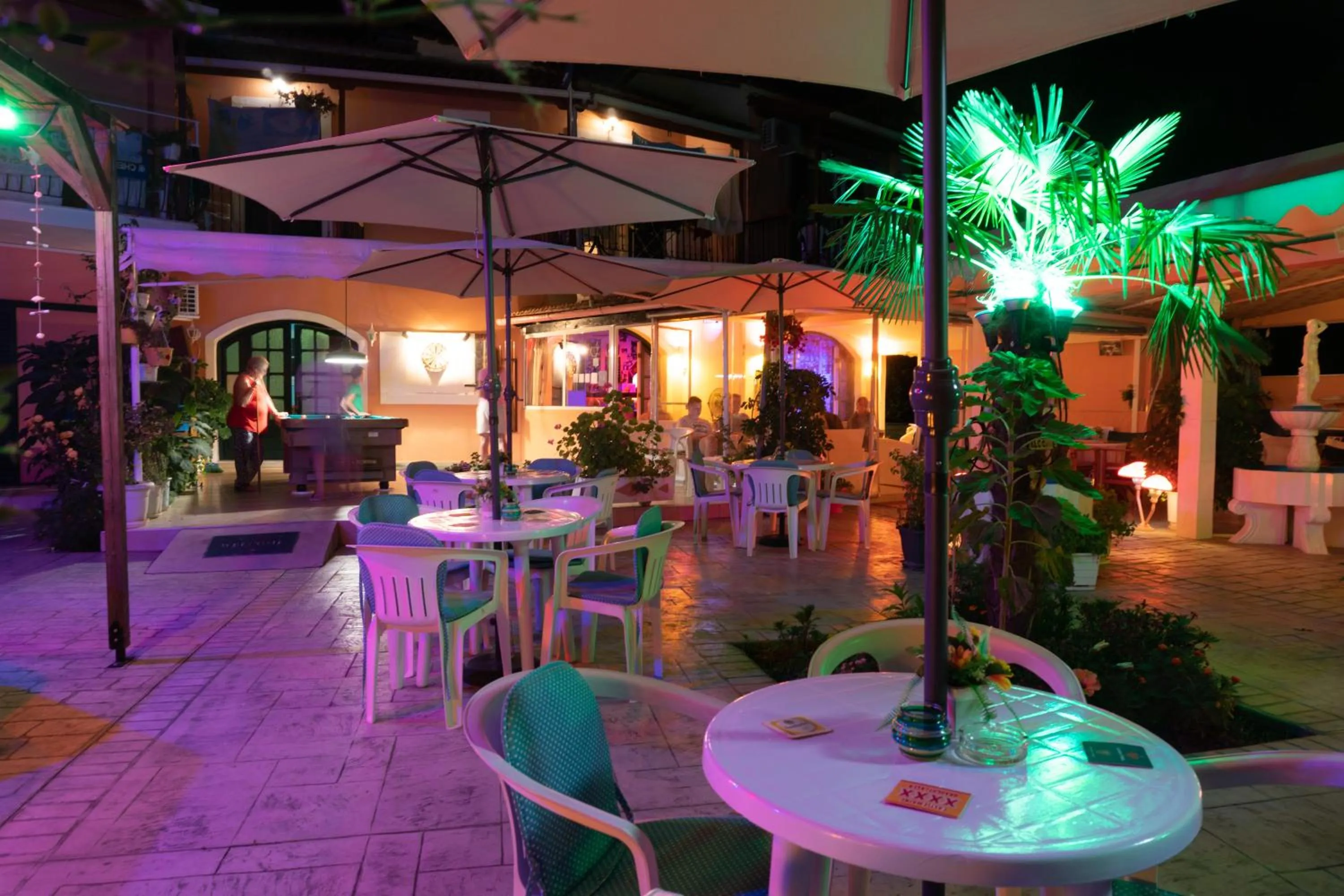 Patio in Billy's Rooms