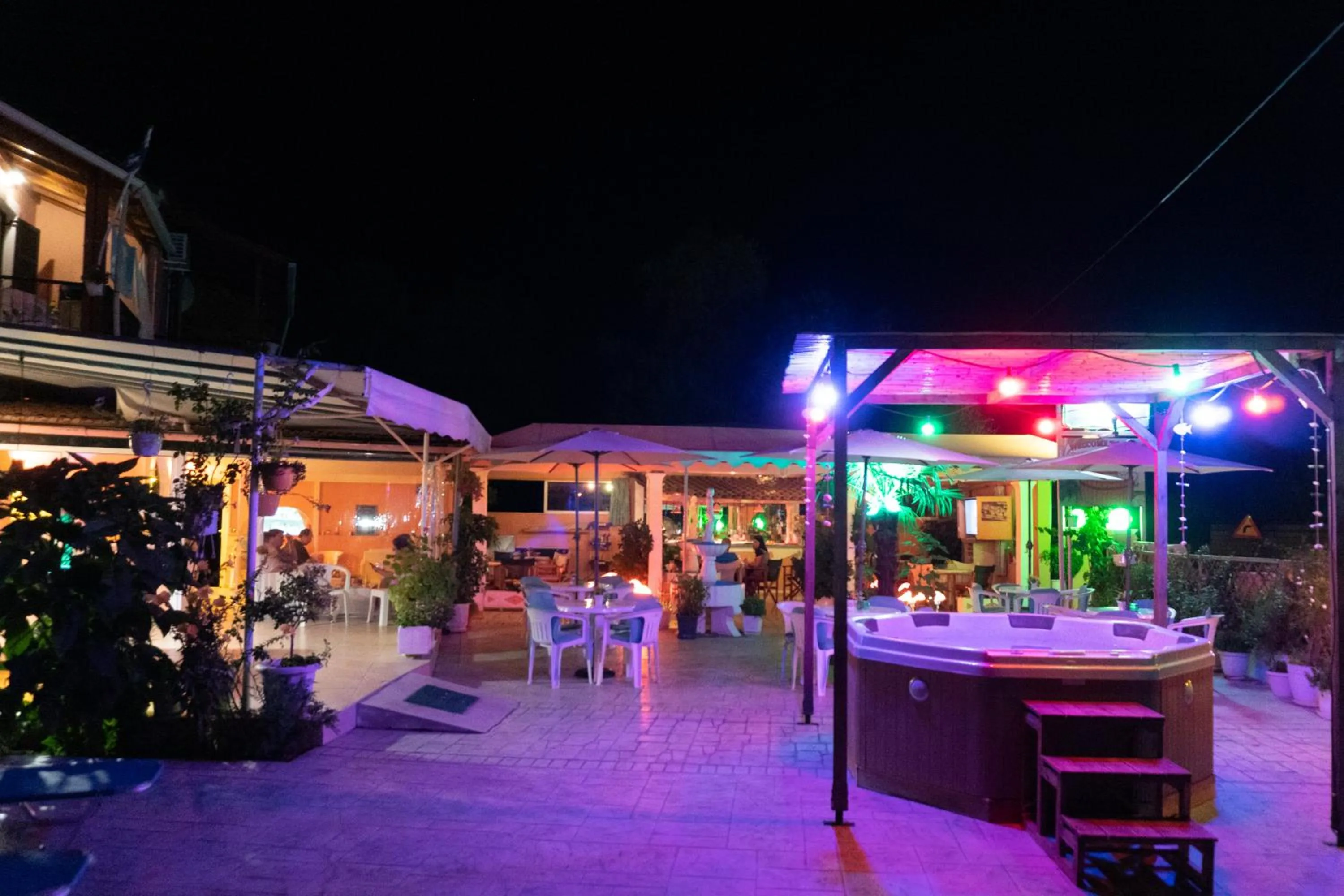 Patio in Billy's Rooms