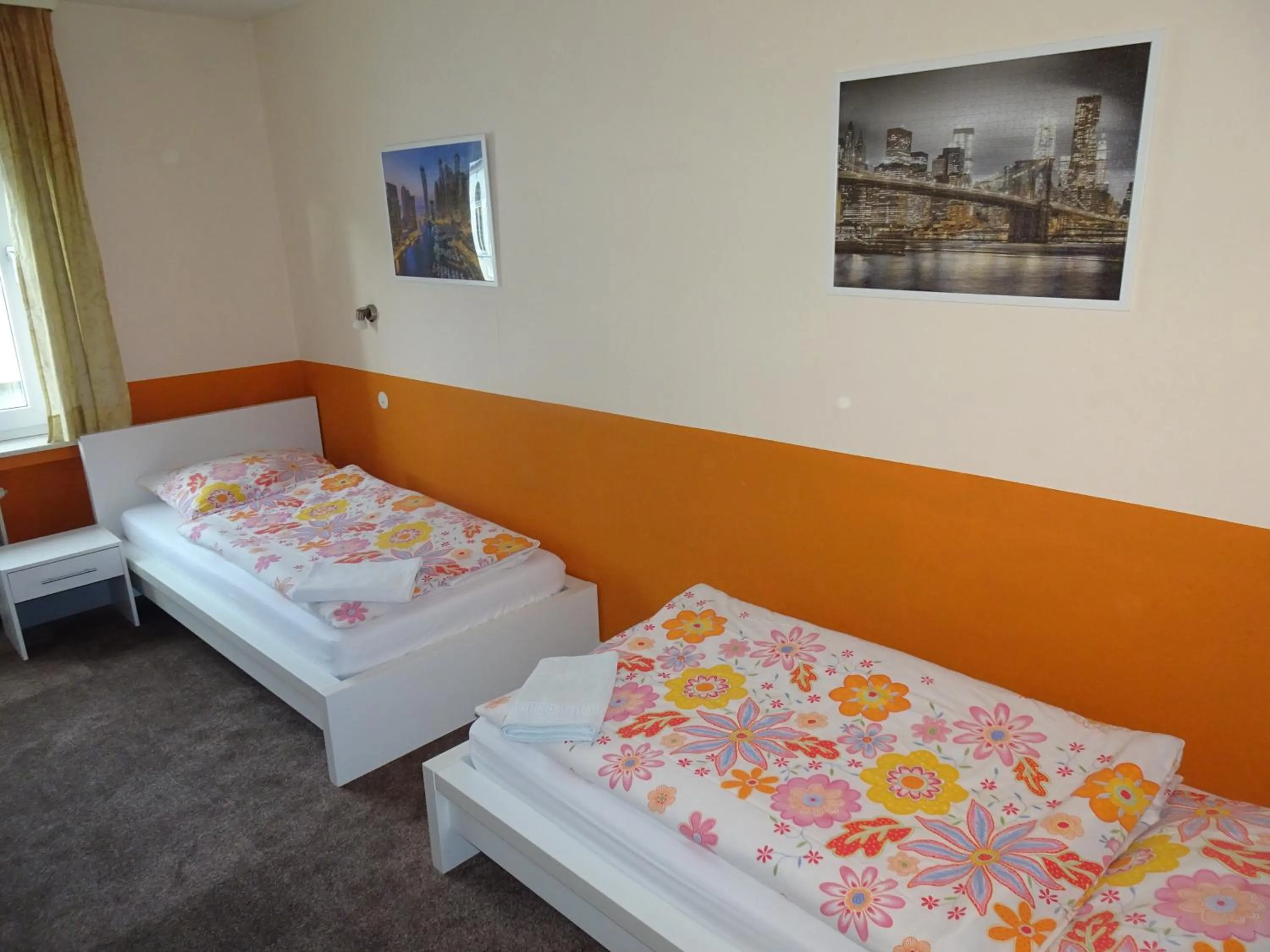 Photo of the whole room, Bed in Gästehaus Grupello