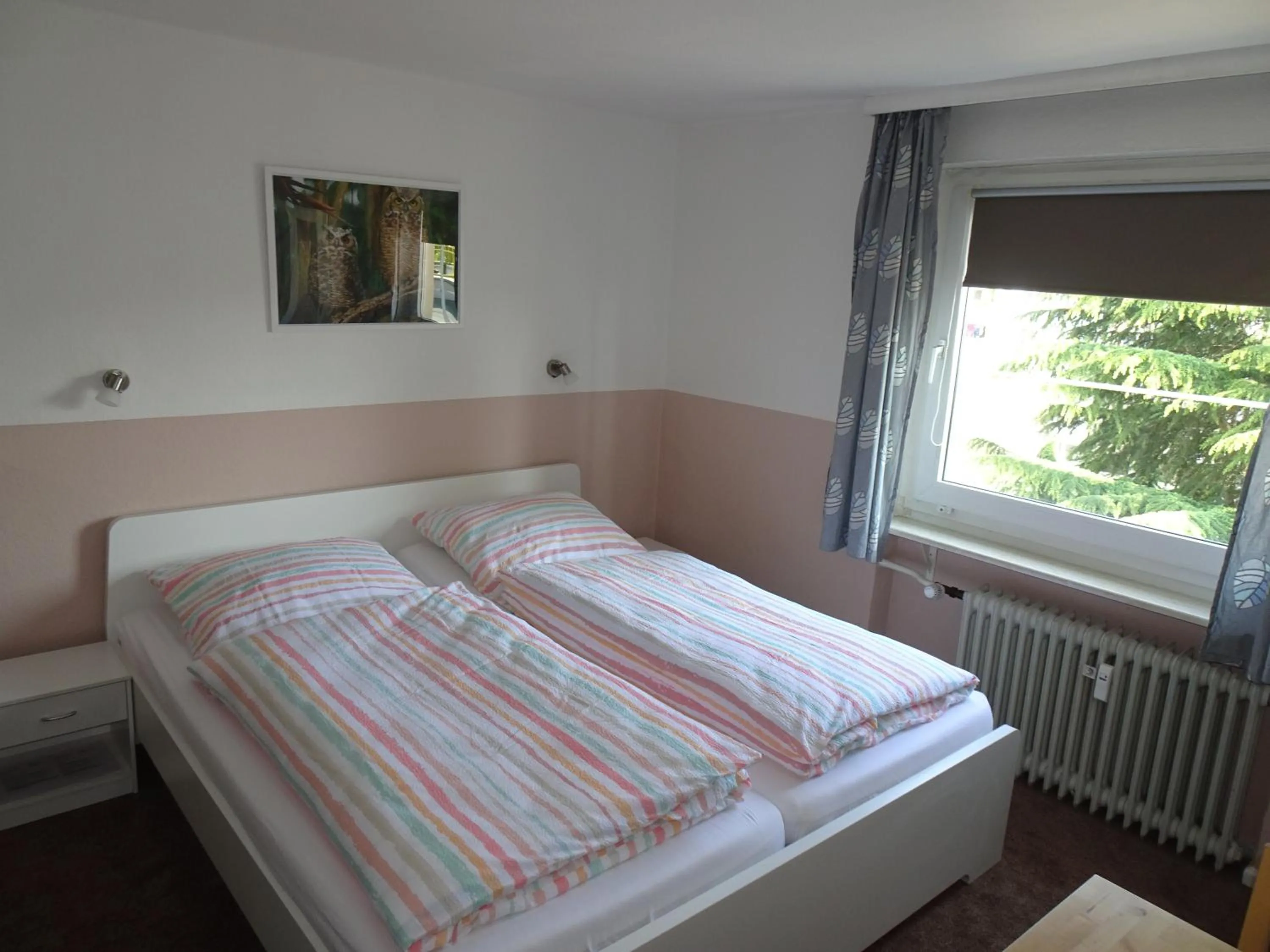 Bedroom, Bed in Gästehaus Grupello